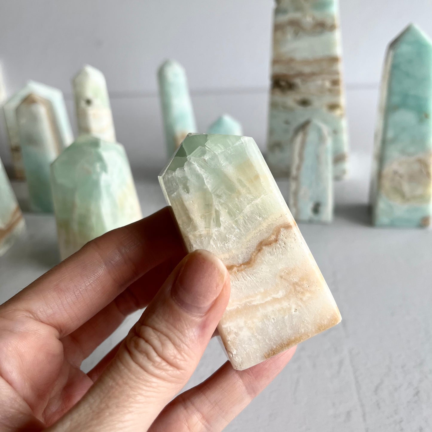 Caribbean Calcite Point / 139g
