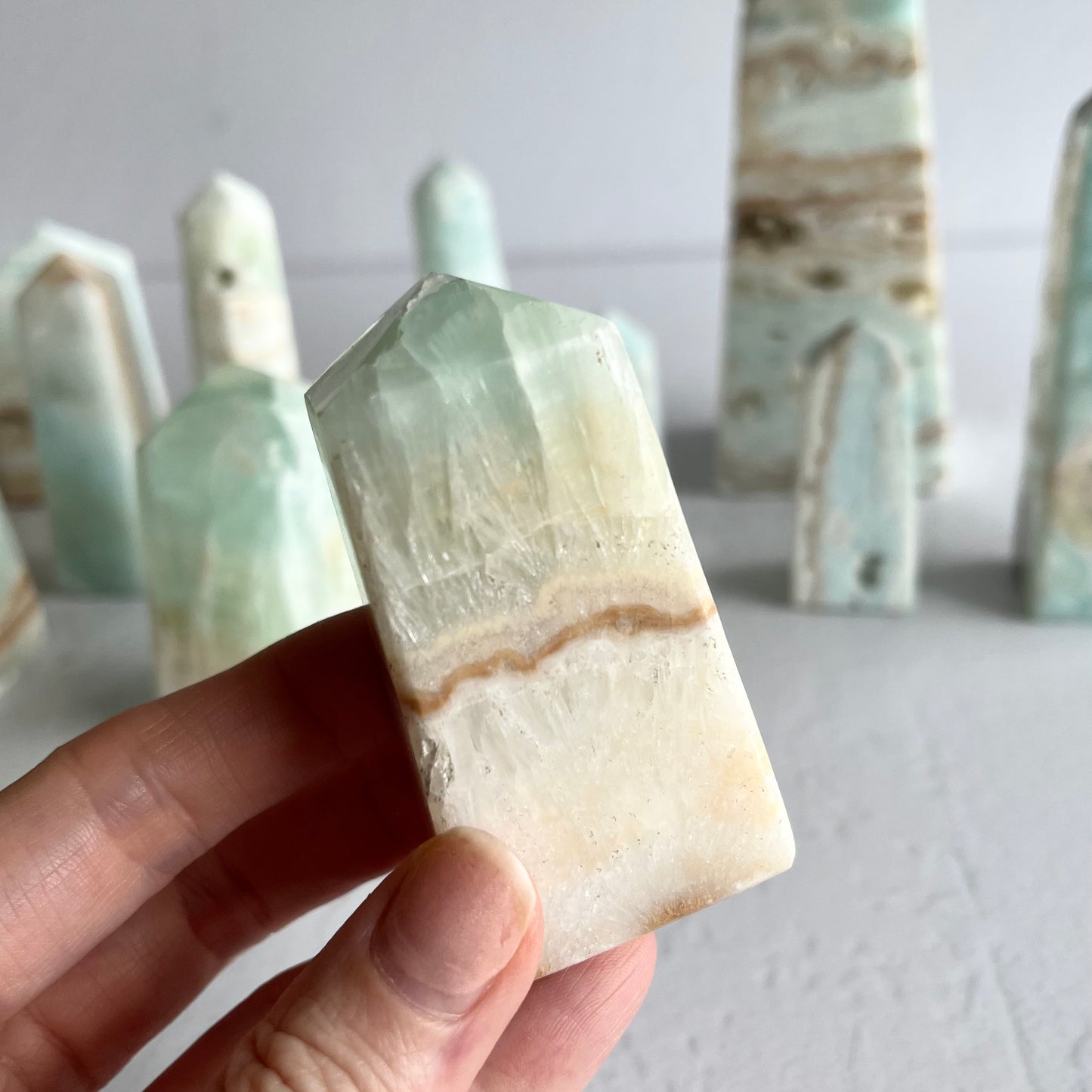 Caribbean Calcite Point / 139g