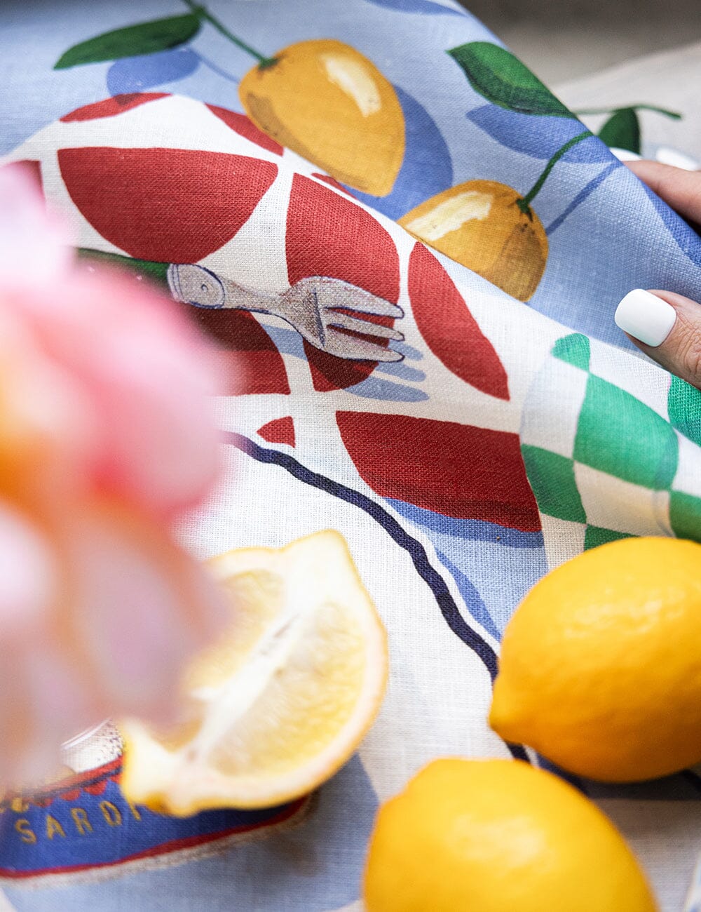 By The Sea Tea Towel - Bespoke Press