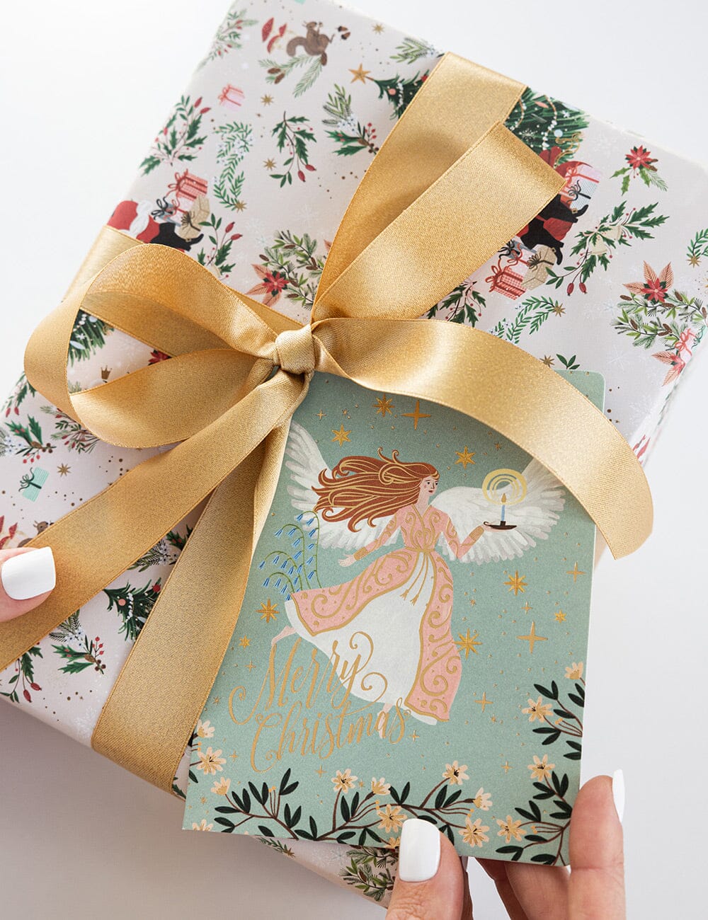 "Merry Christmas" Christmas Card (Angel)