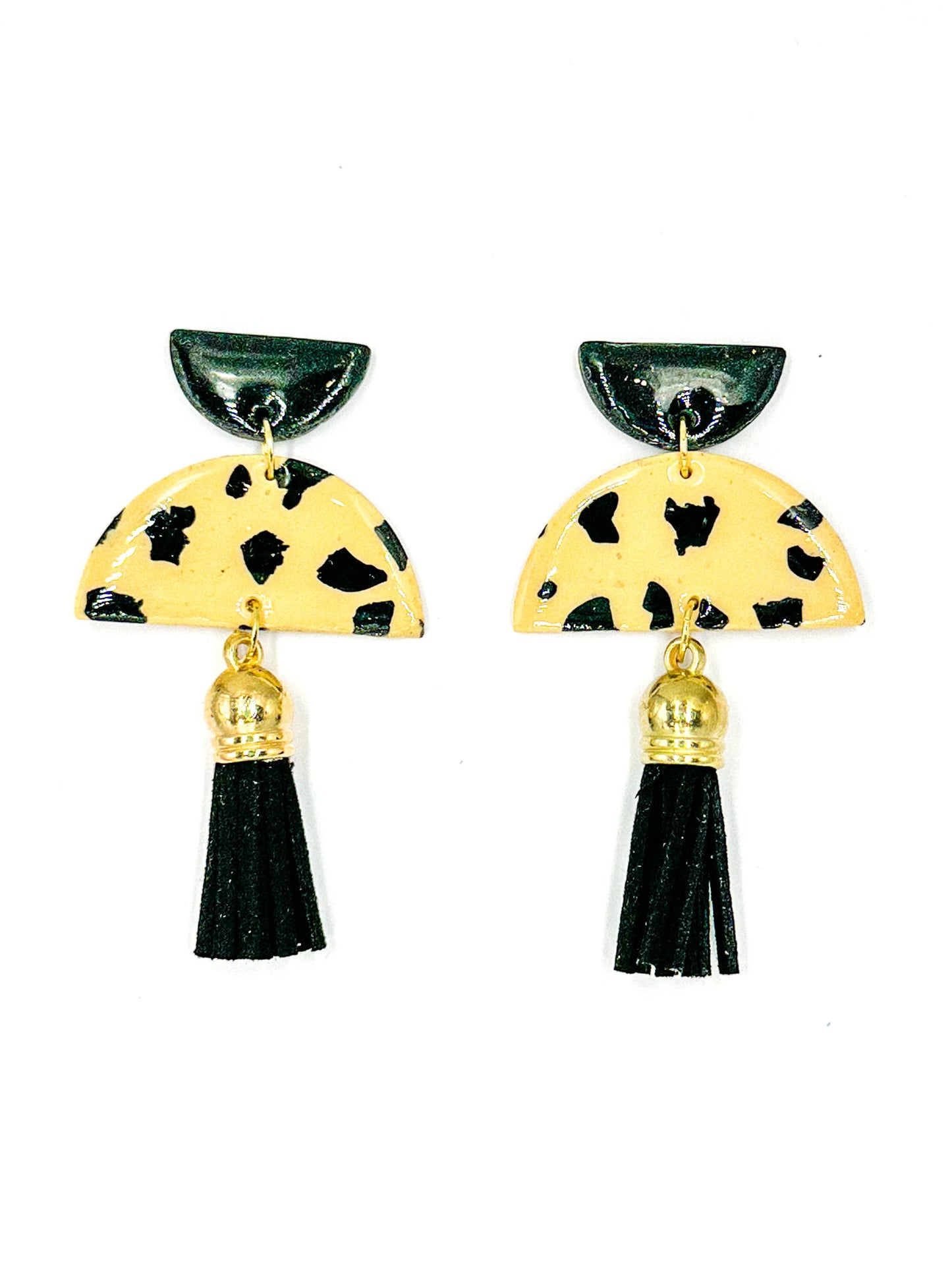 Cleopatra earrings - Leopard