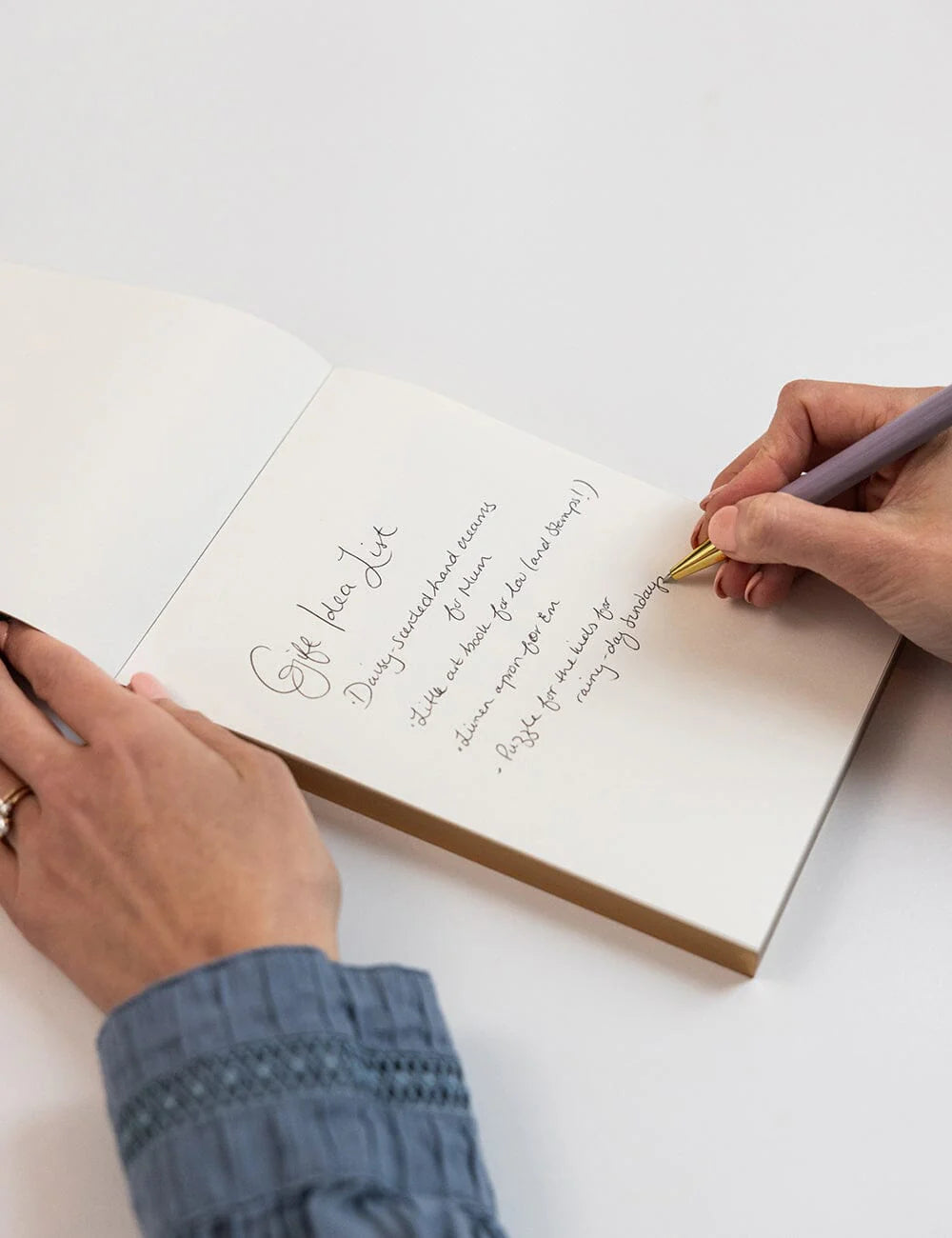 Summer Perennial Notepad Desktop Jotter