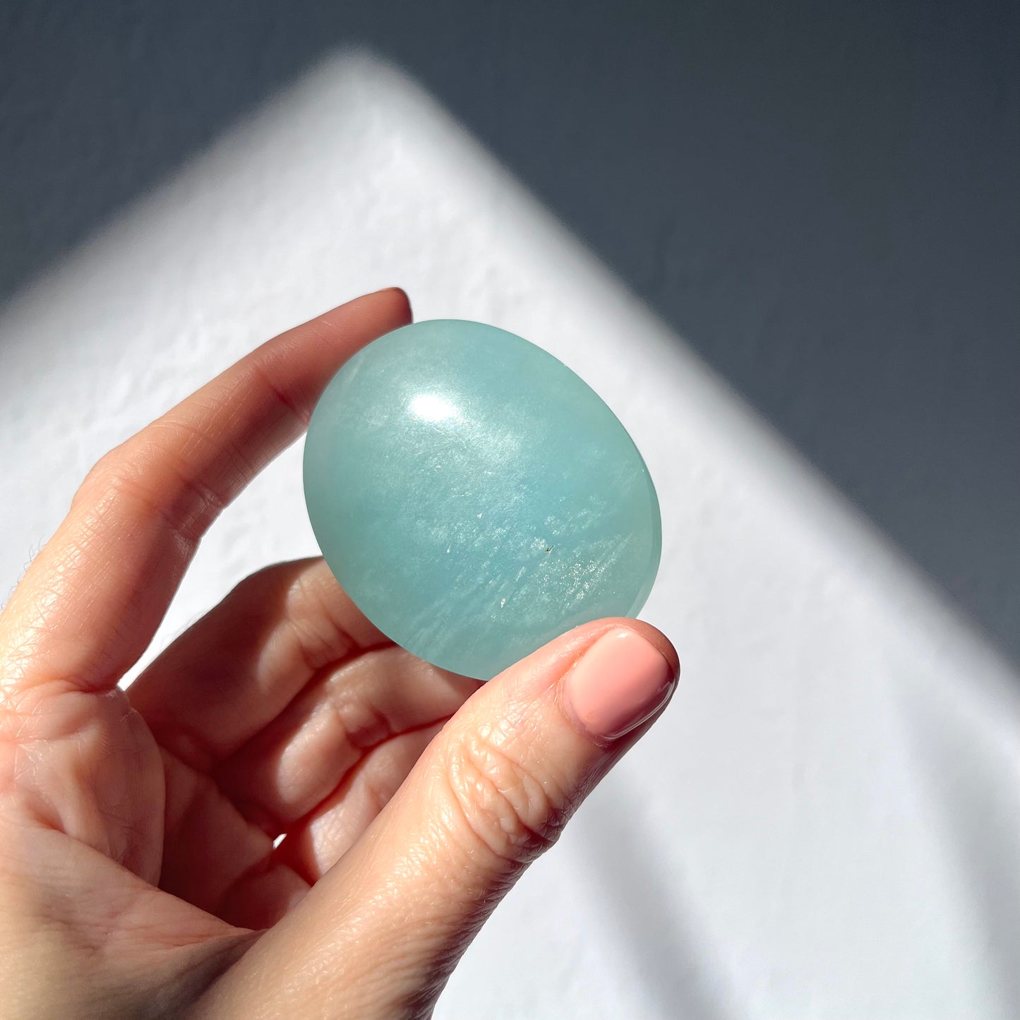 Aquamarine Palm Stone #2 / 62g