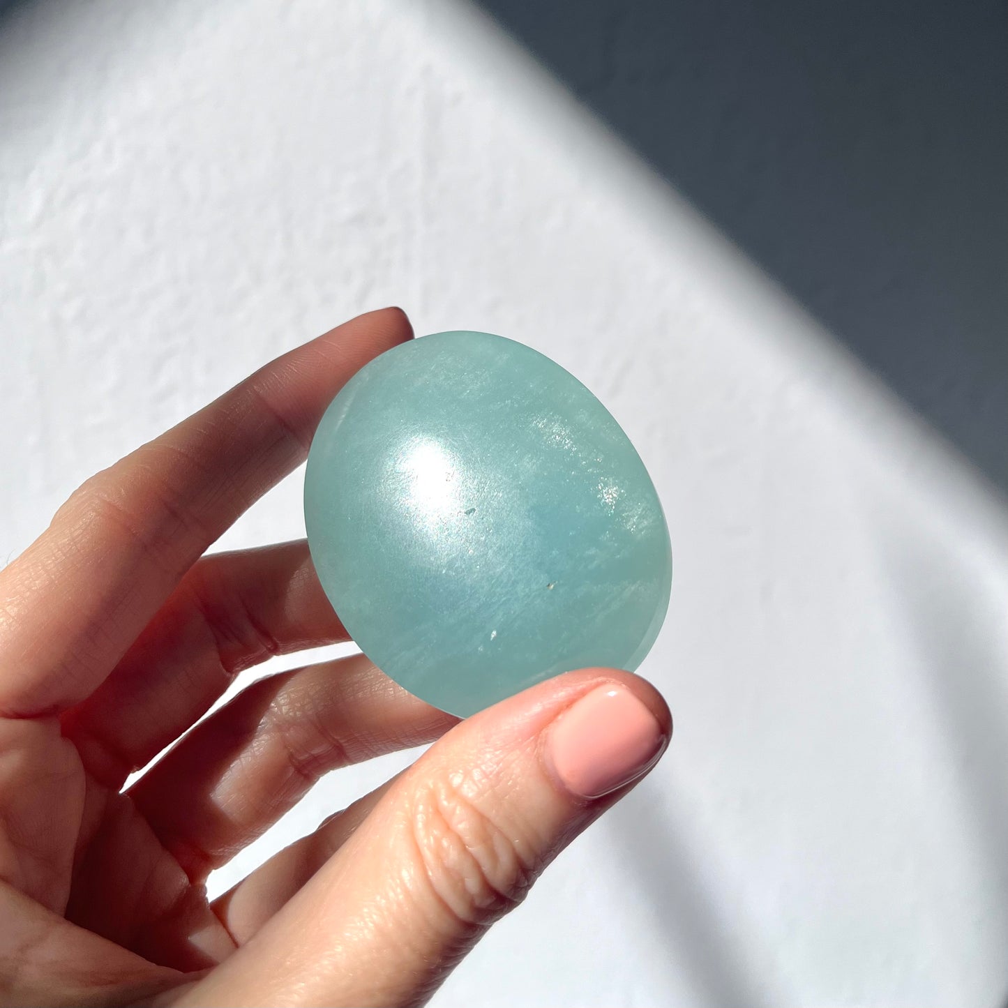 Aquamarine Palm Stone #2 / 62g
