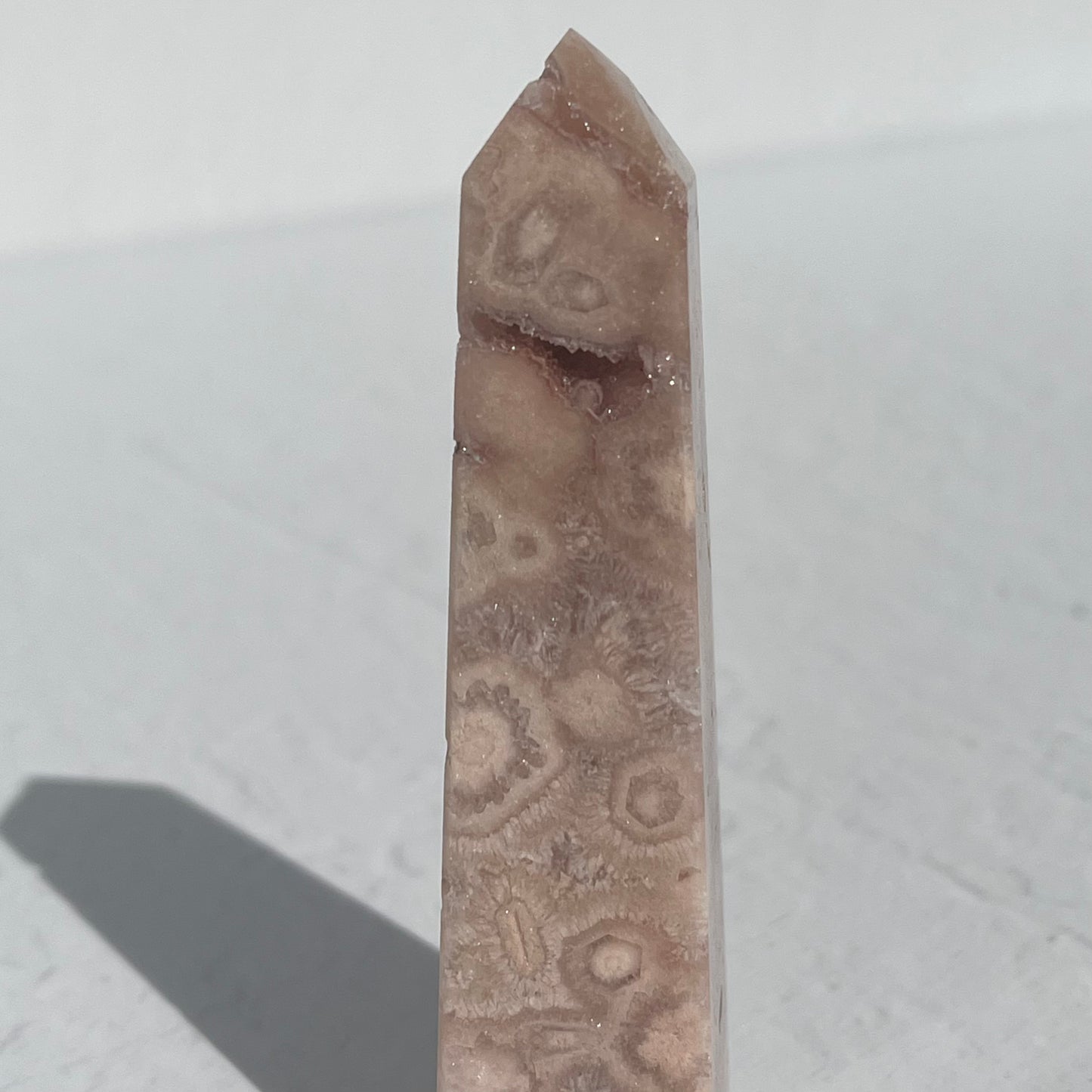 Pink Amethyst Point / 64g