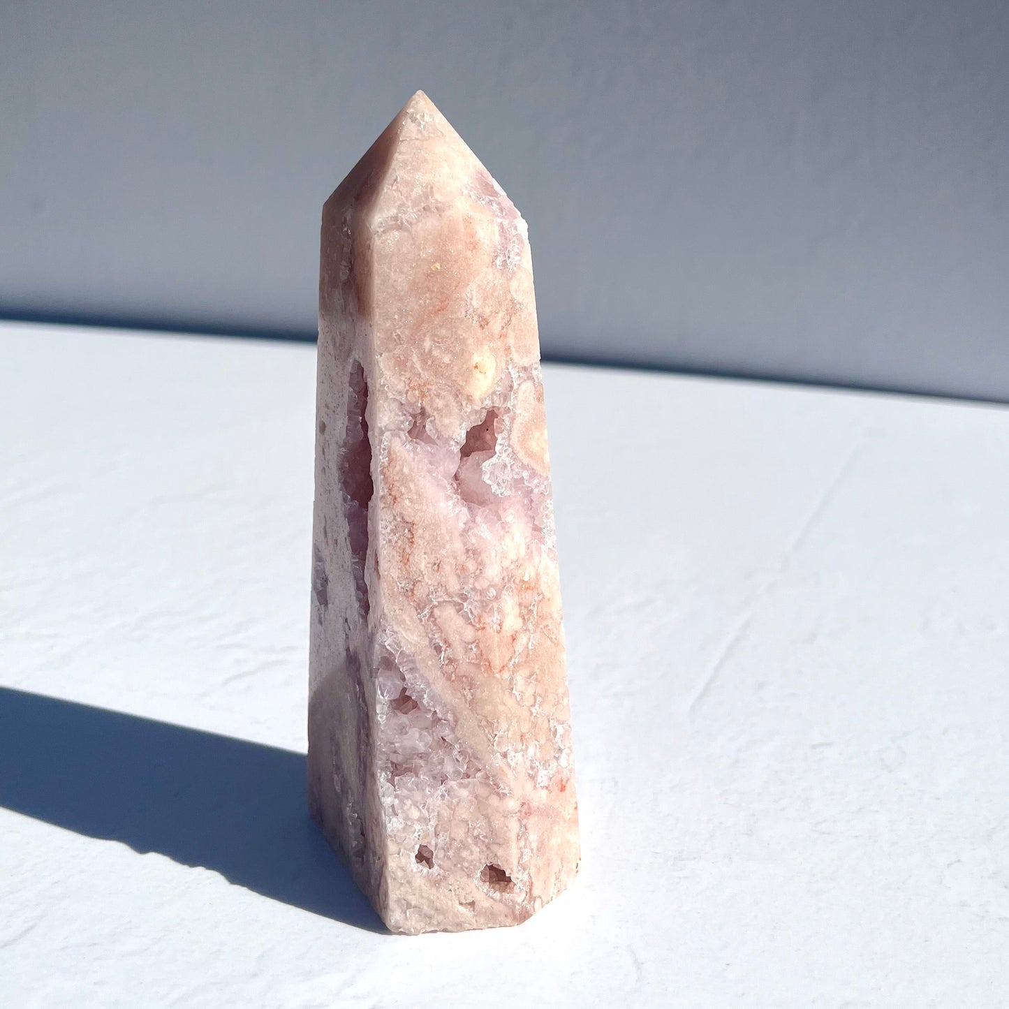 Pink Amethyst Obelisk (high grade) / 334g
