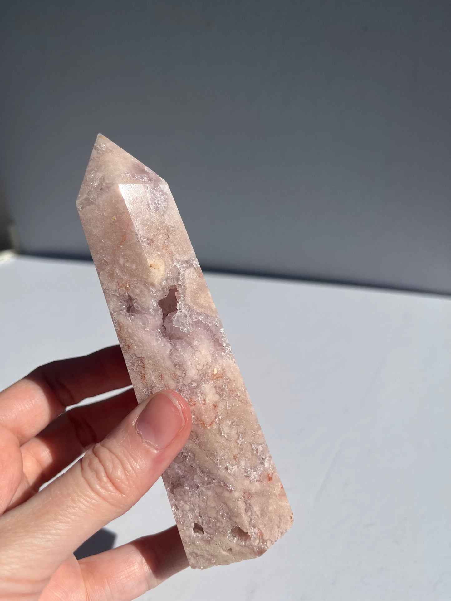 Pink Amethyst Obelisk (high grade) / 334g