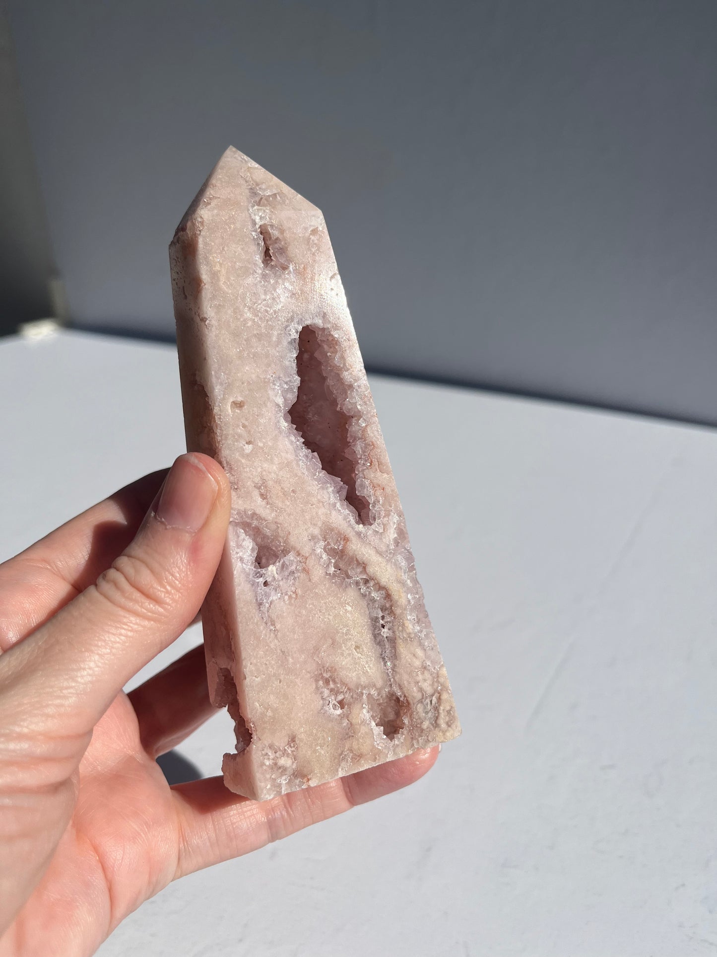 Pink Amethyst Obelisk (high grade) / 334g