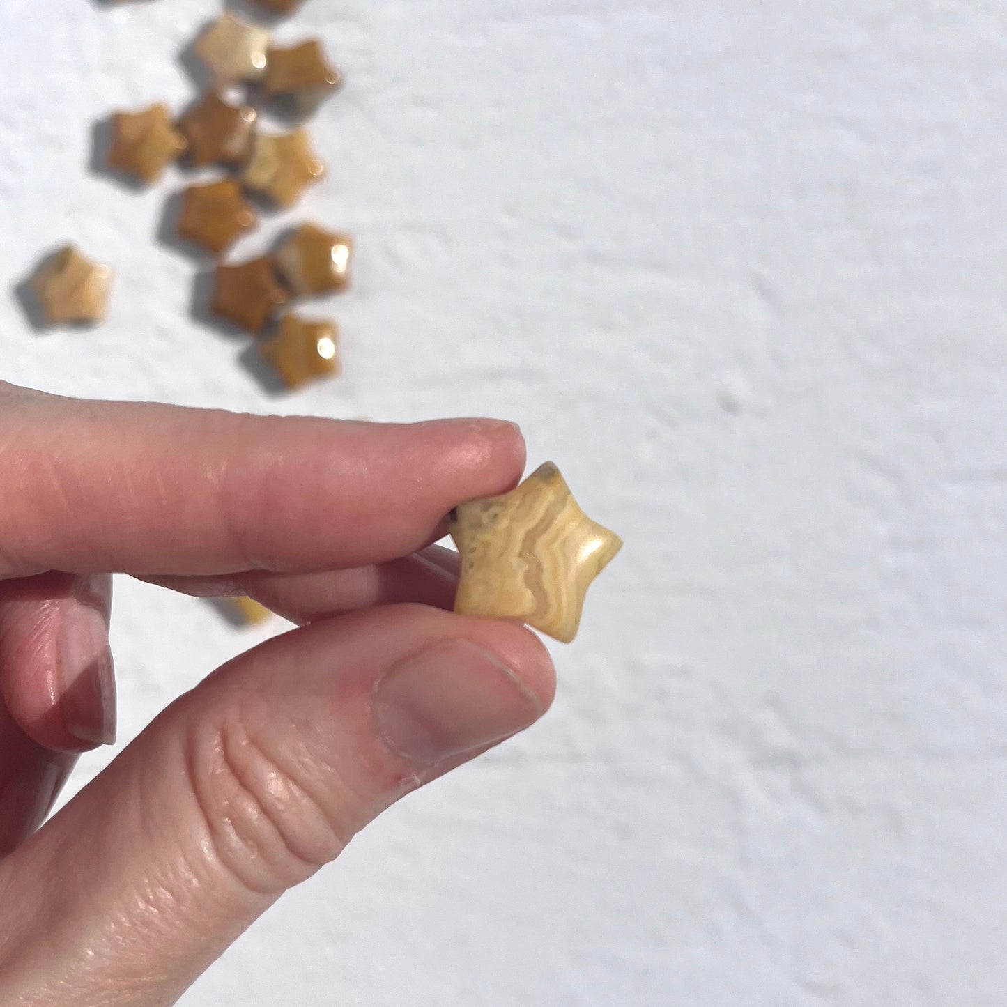 Crazy Lace Agate Mini Star