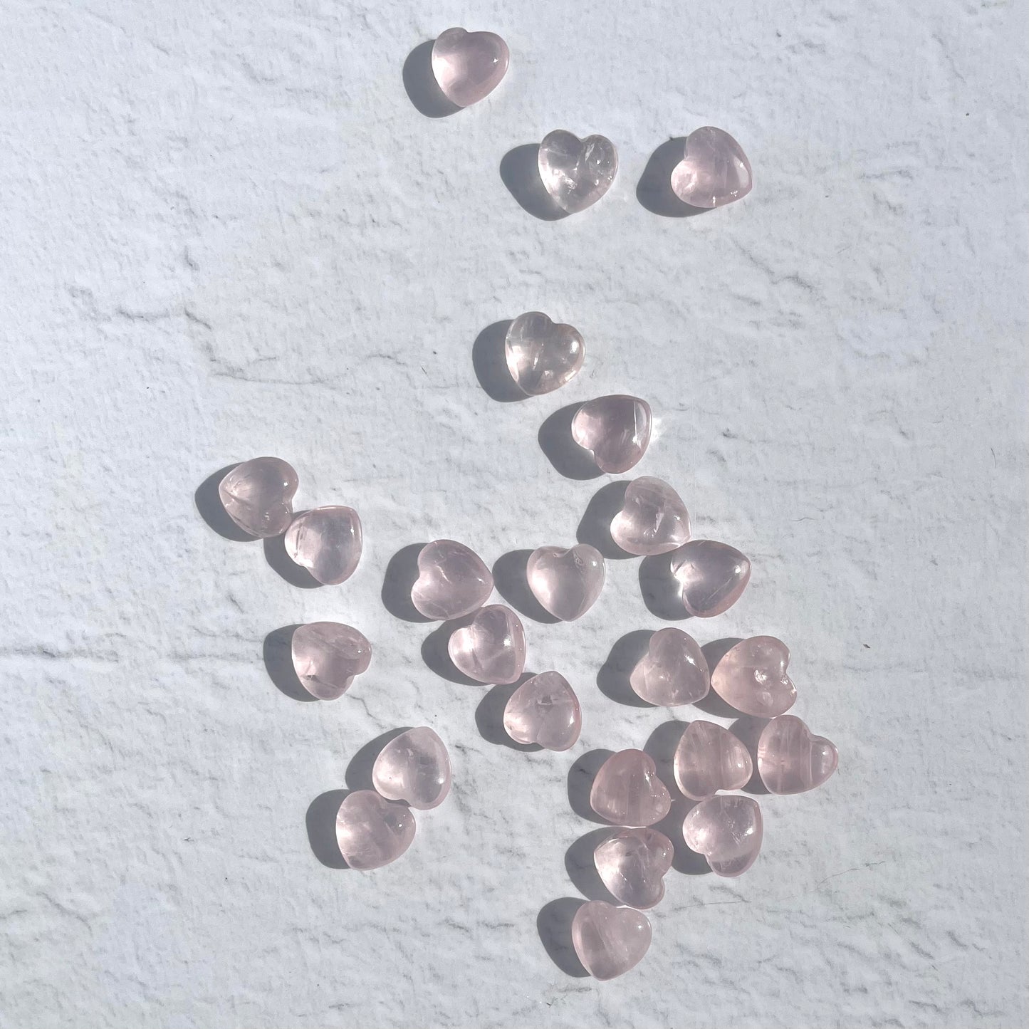 Mini Rose Quartz Heart