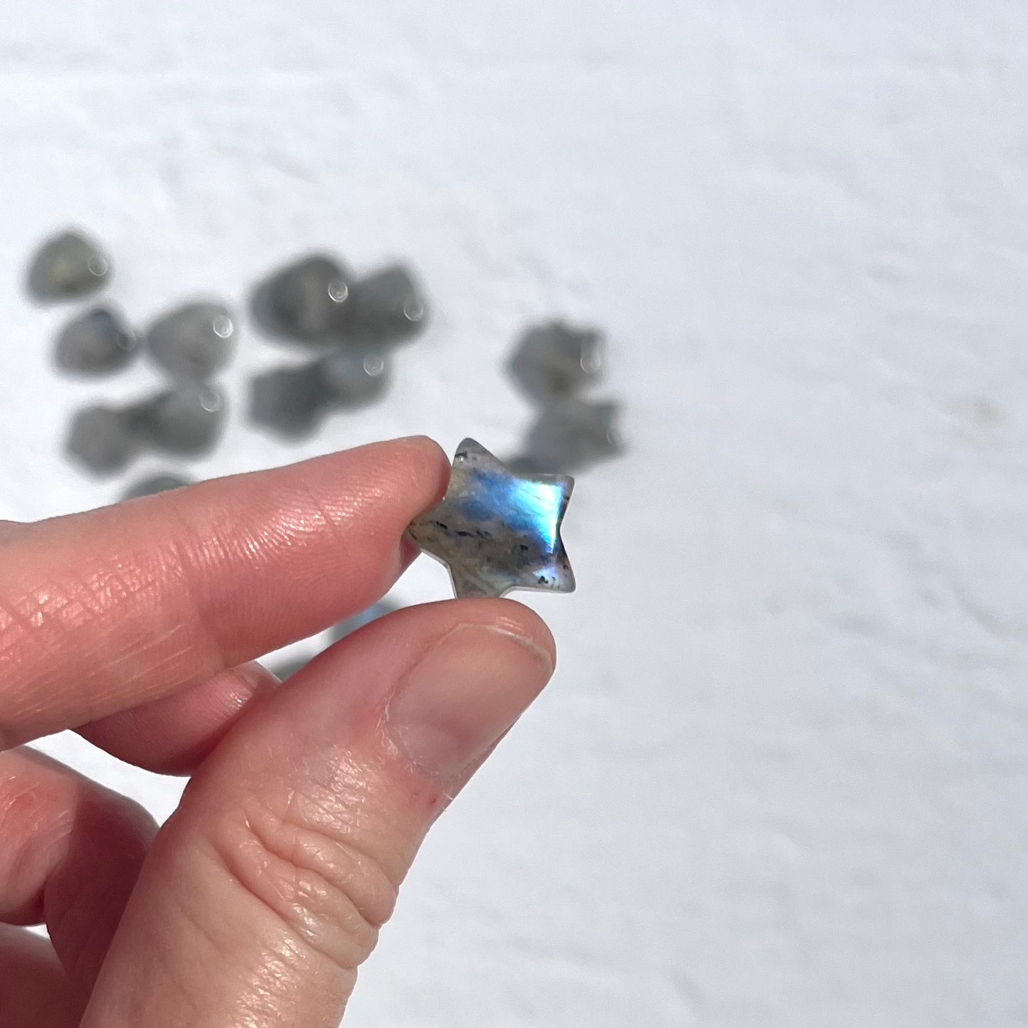 Labradorite Mini Star & Heart (Extra grade)
