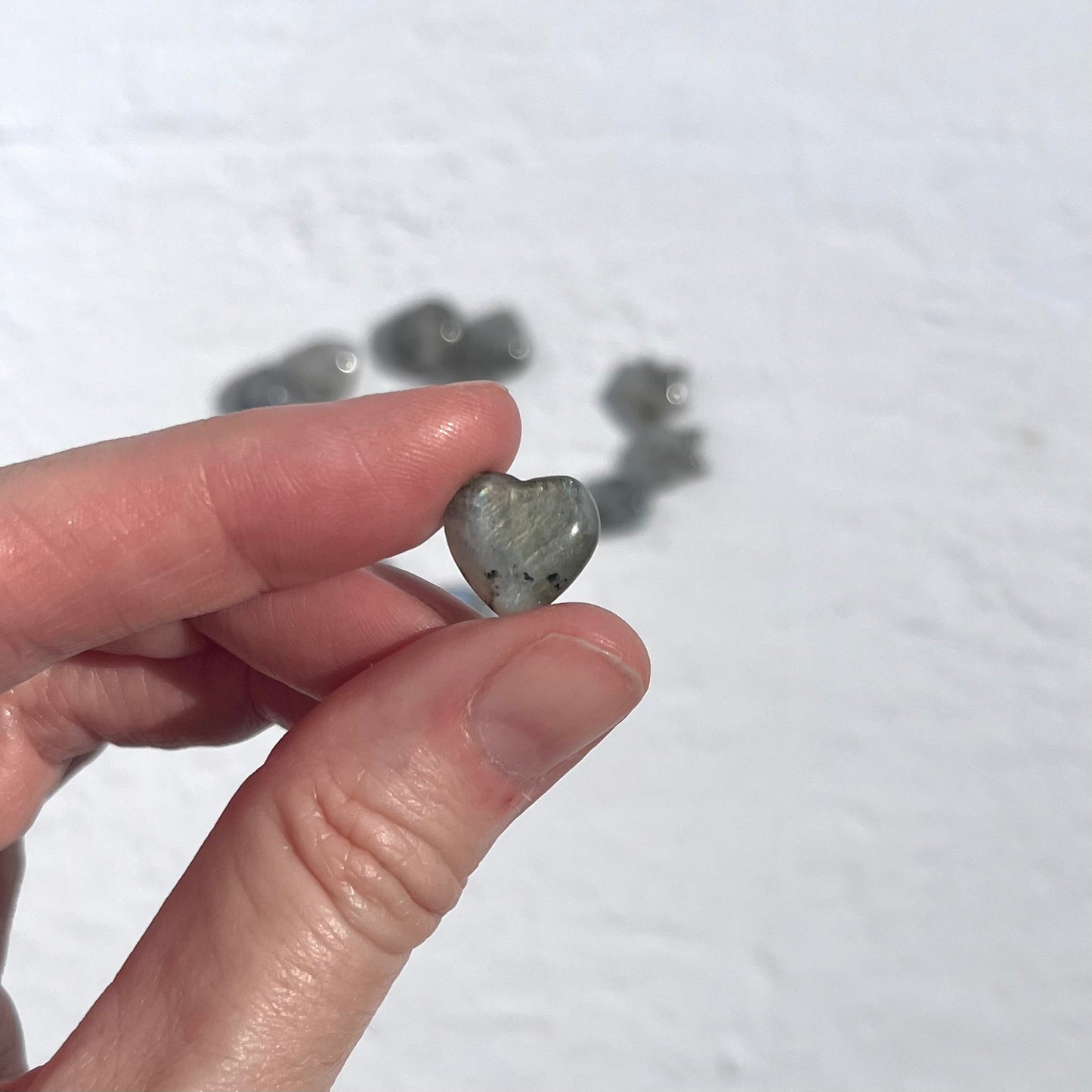 Labradorite Mini Star & Heart (Extra grade)