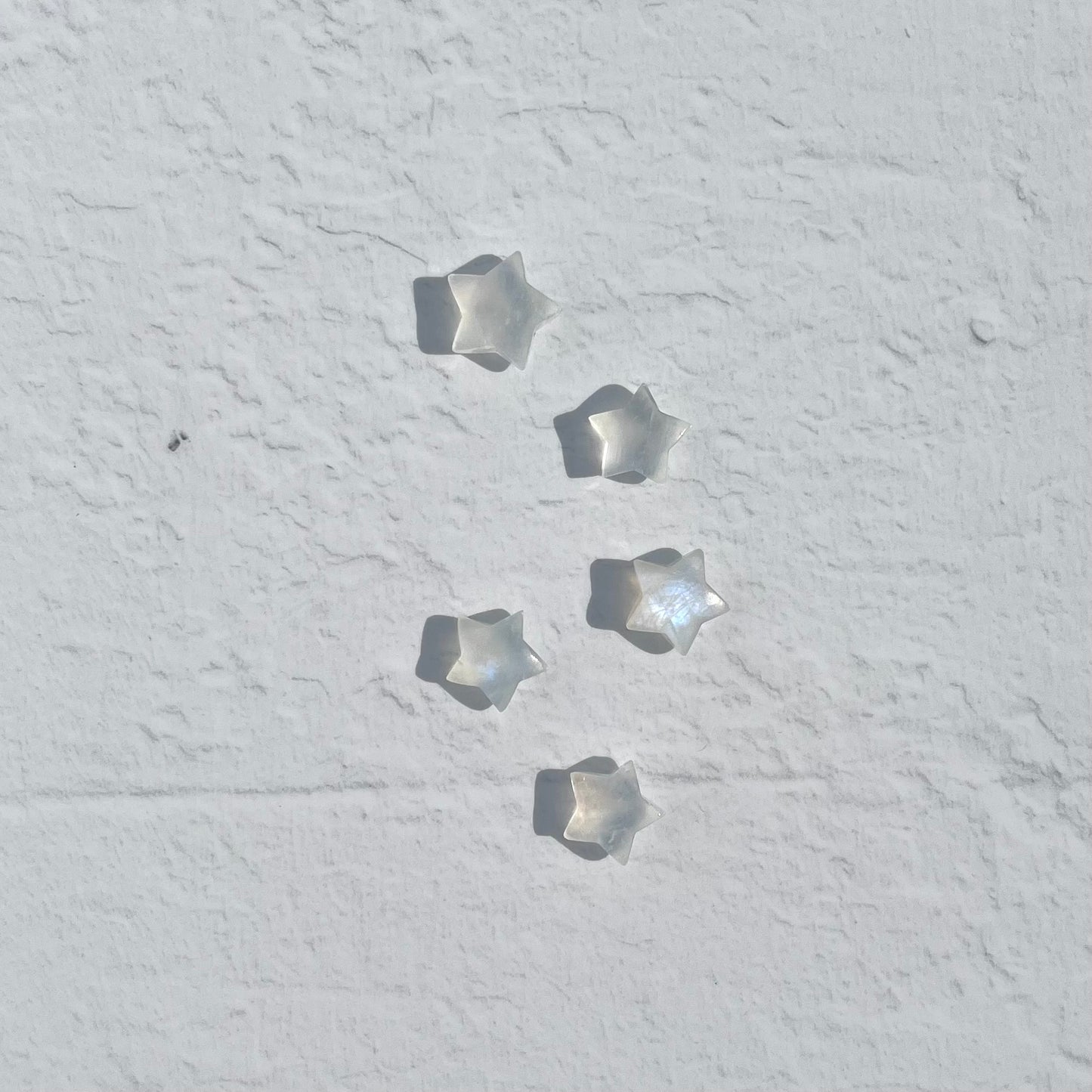 White Moonstone Mini Star (gem grade)