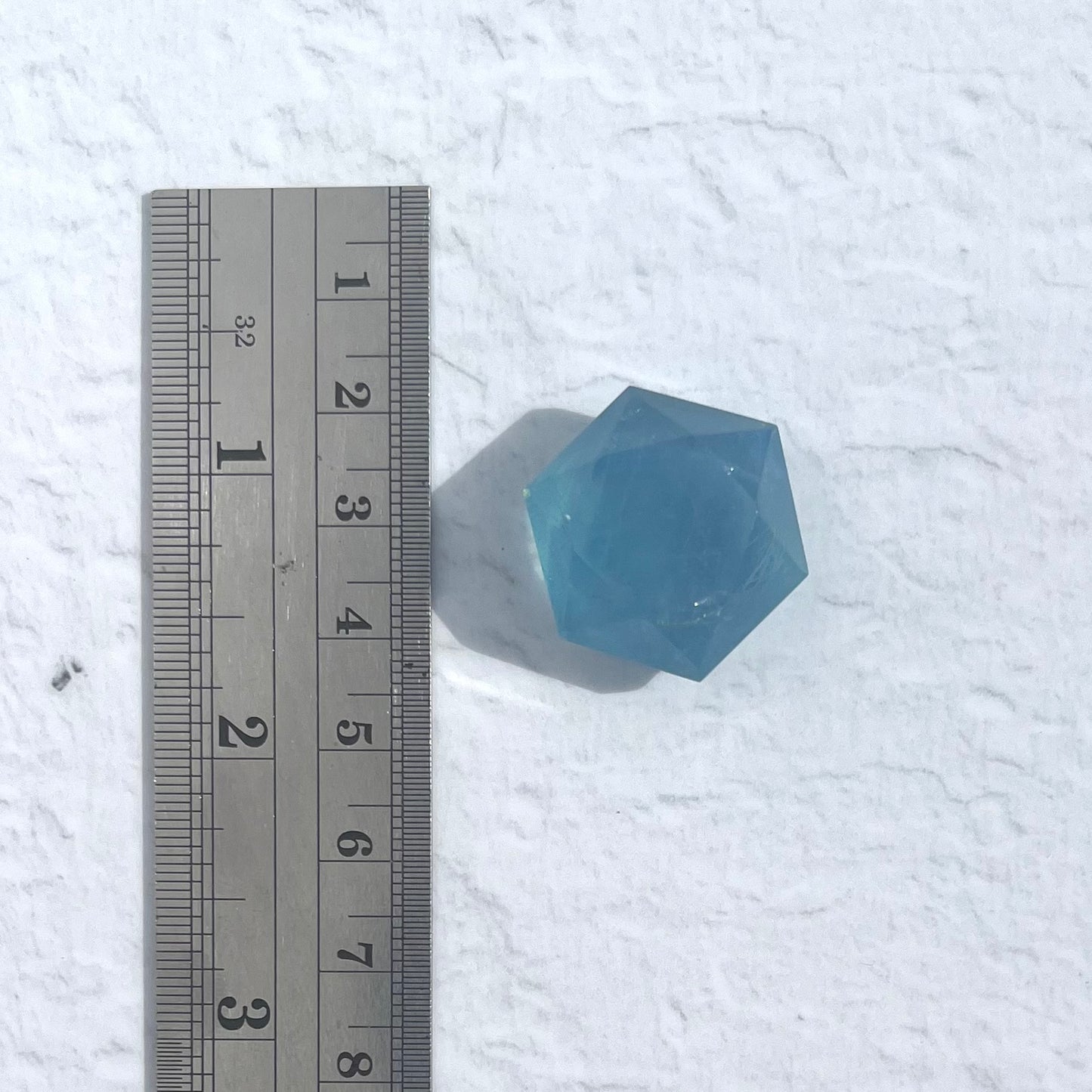 Aquamarine Star of David