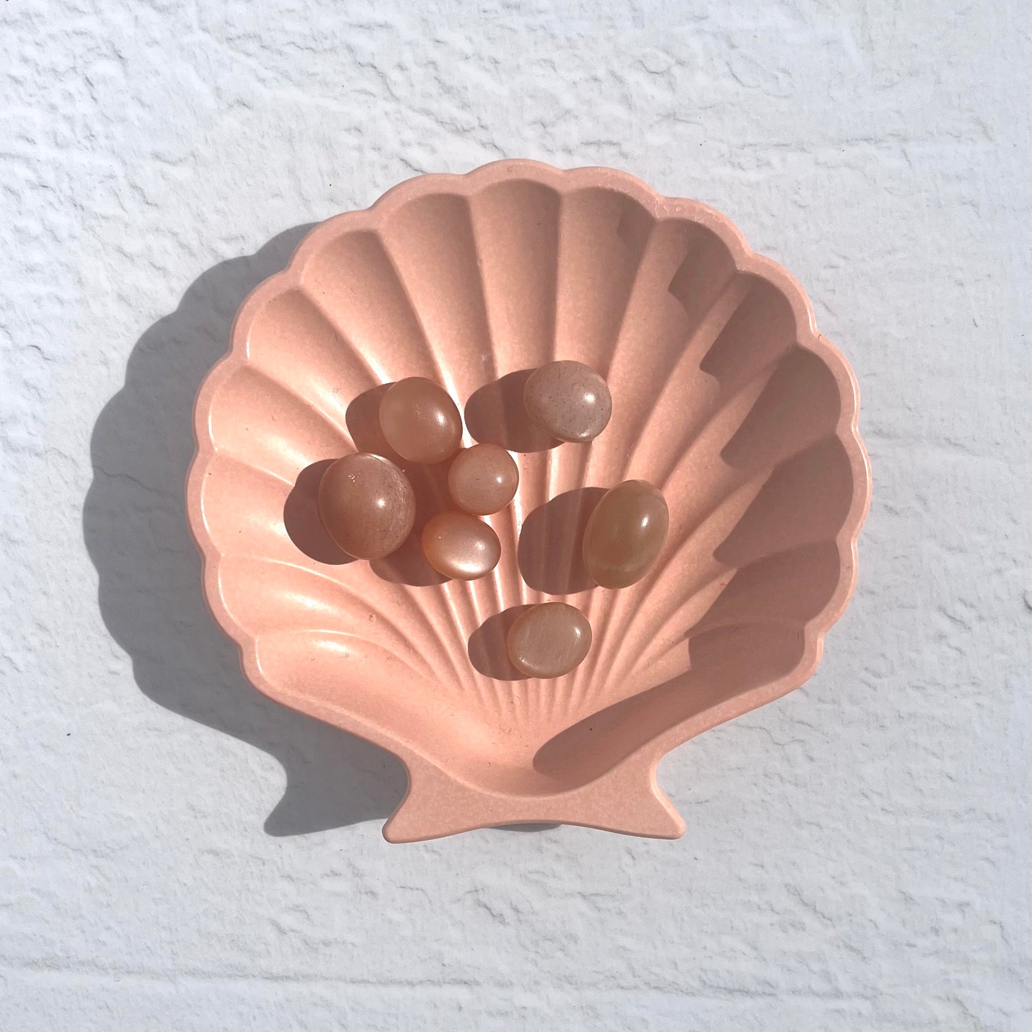 Peach Moonstone Pebbles