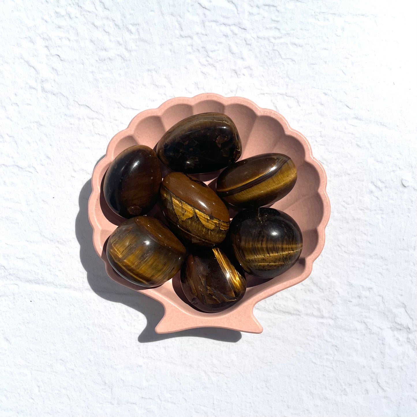 Tiger's Eye Tumble (Large)