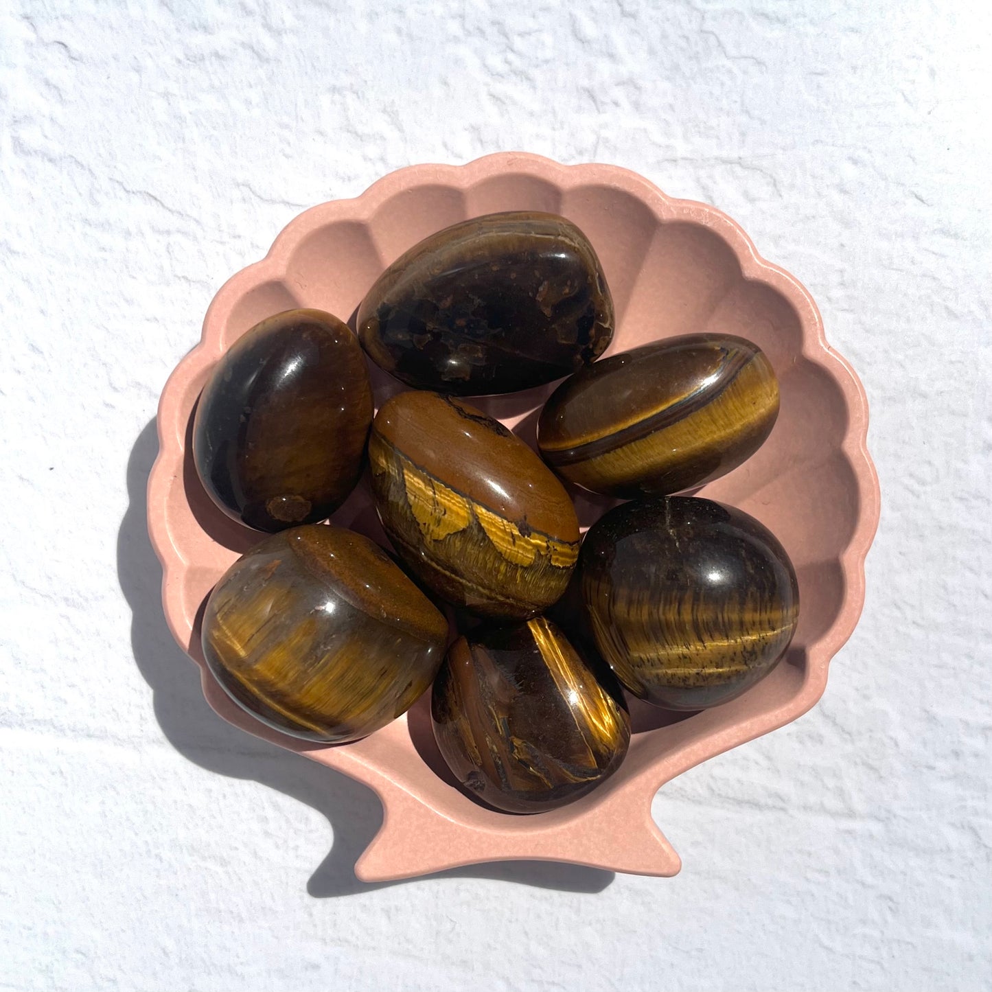 Tiger's Eye Tumble (Large)