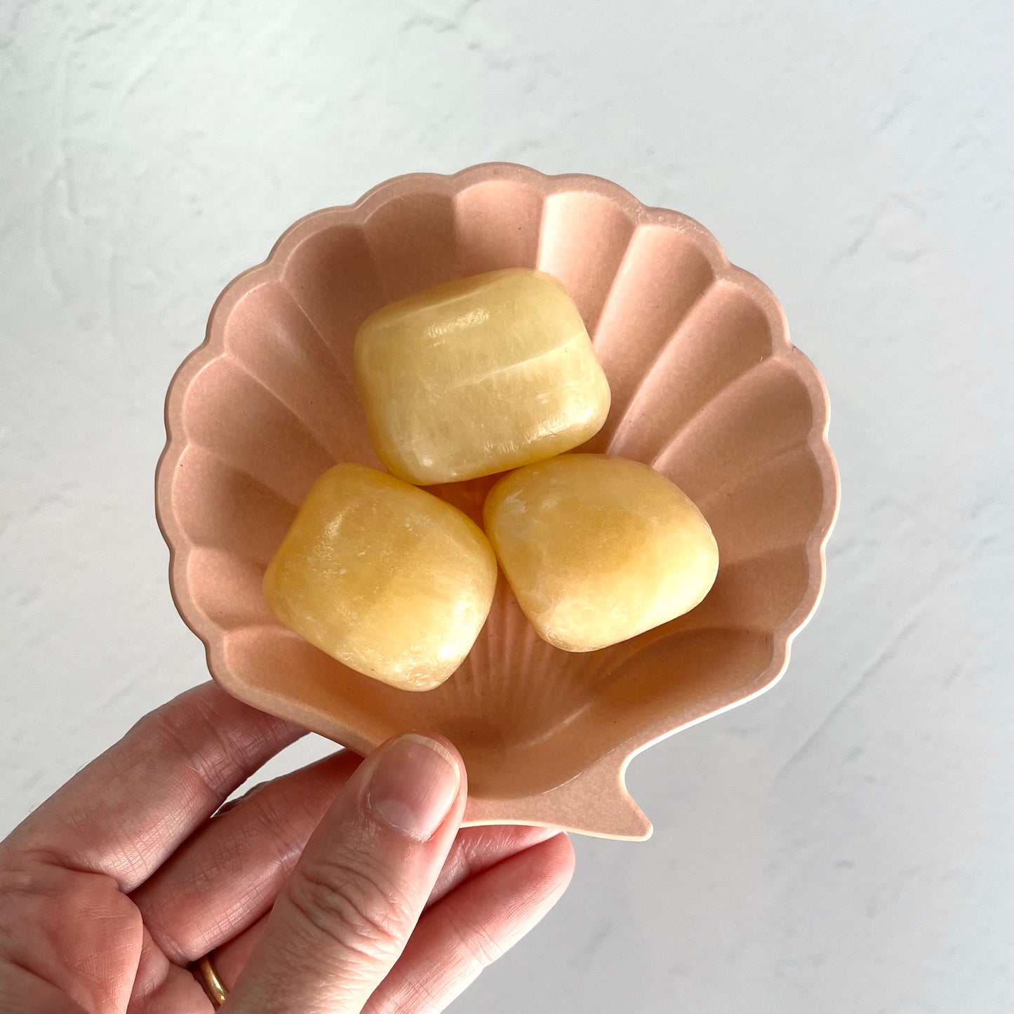Yellow Jade Tumbles / Large