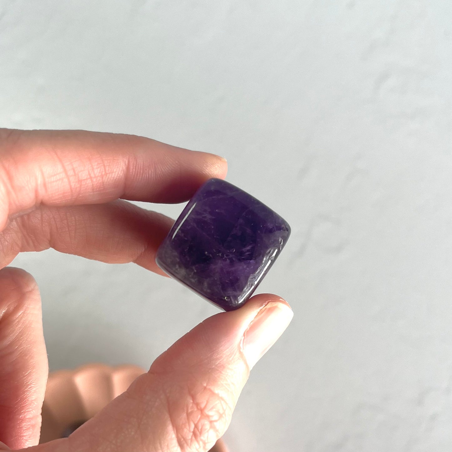 Chevron (Dream) Amethyst Cubes