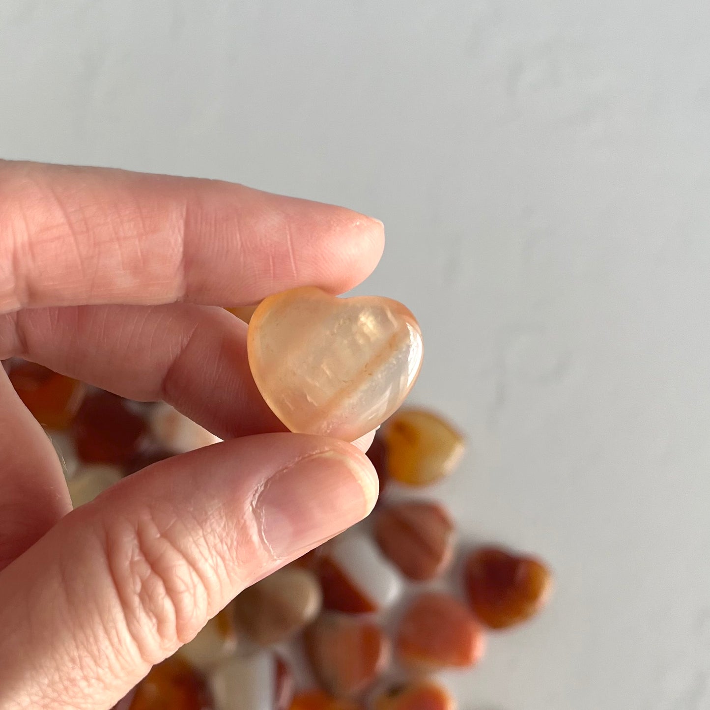 Carnelian Mini Heart