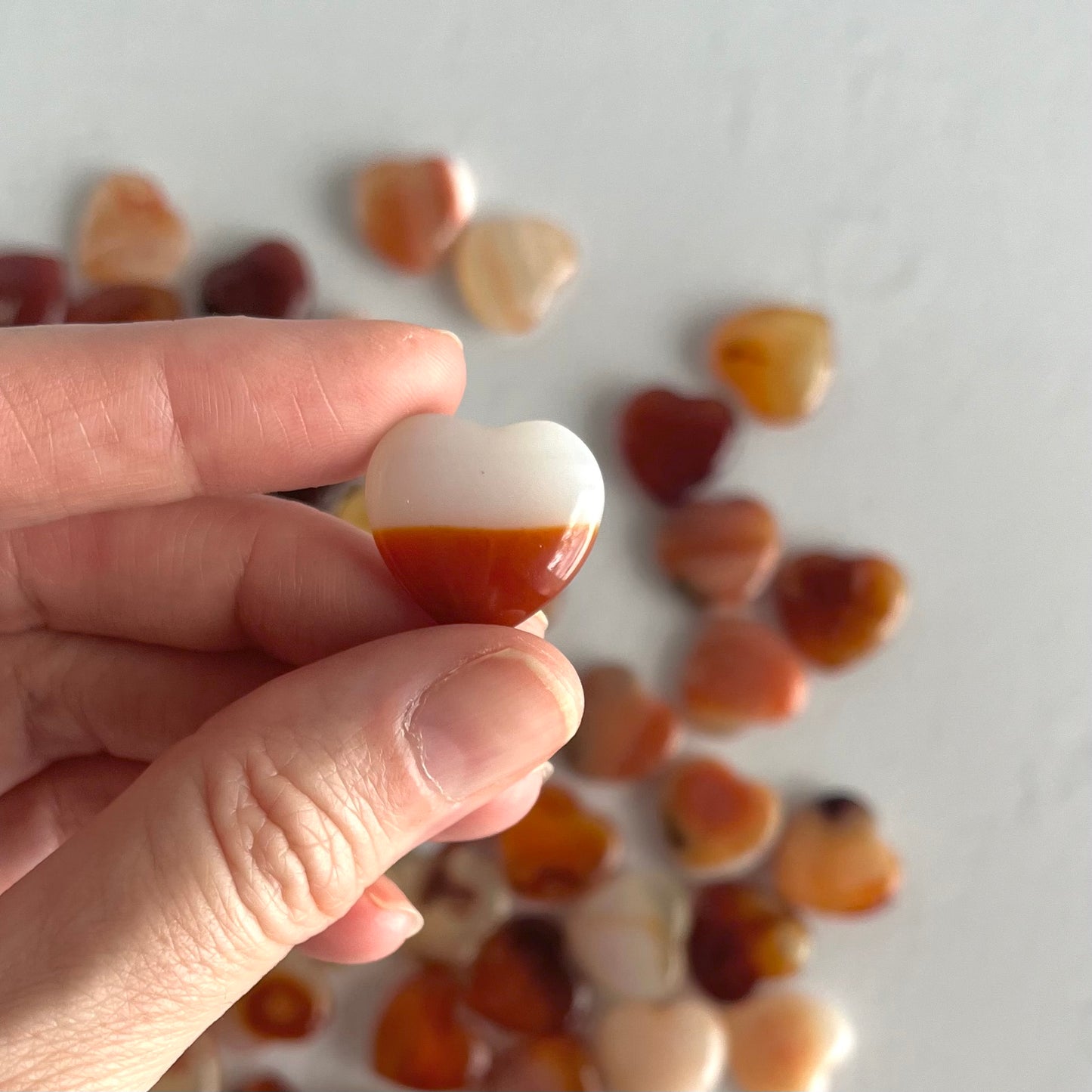 Carnelian Mini Heart
