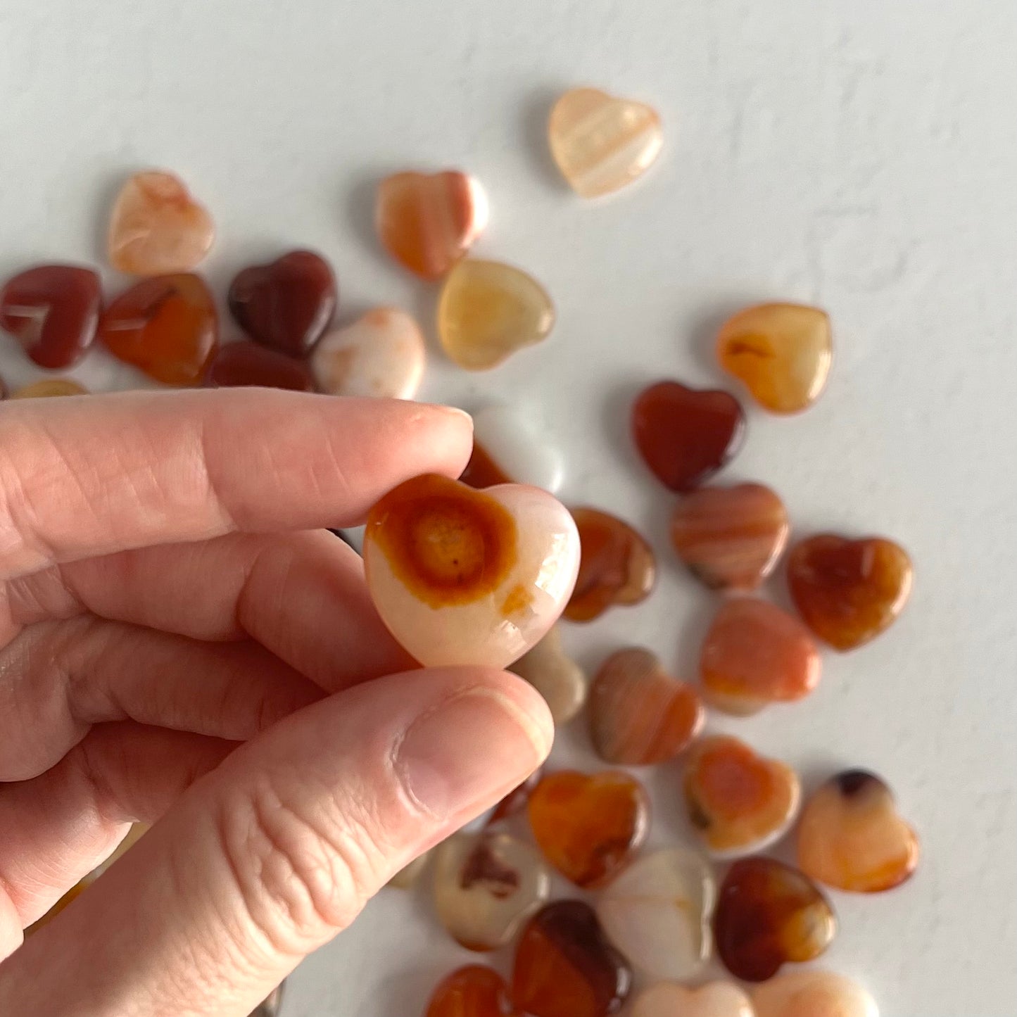 Carnelian Mini Heart