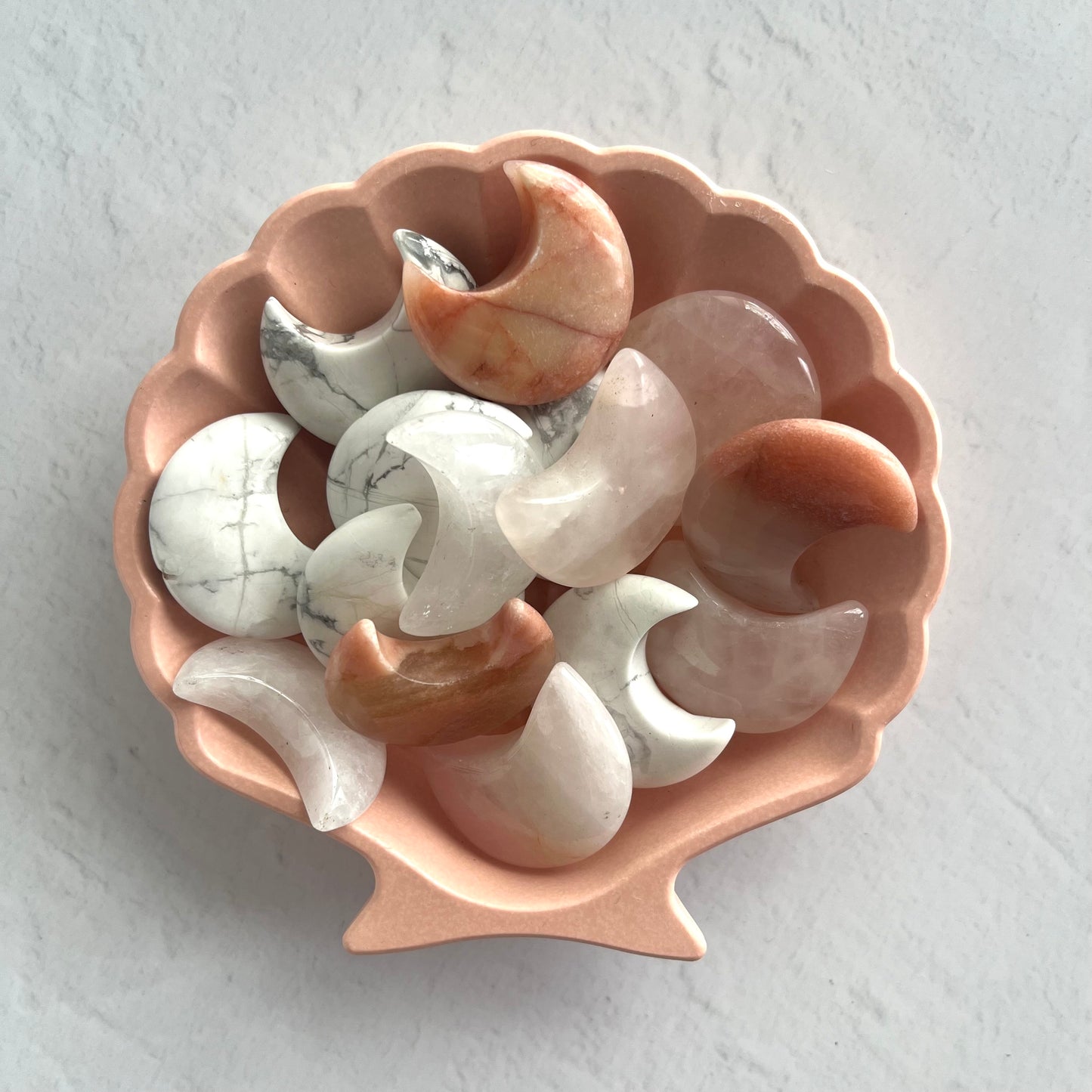 Mixed Moon Carvings