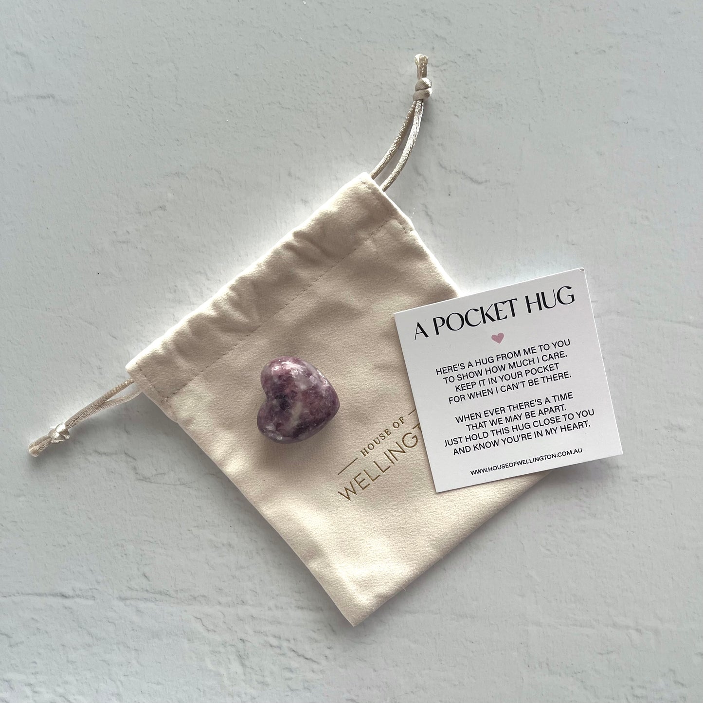 Pocket Hug - Lepidolite