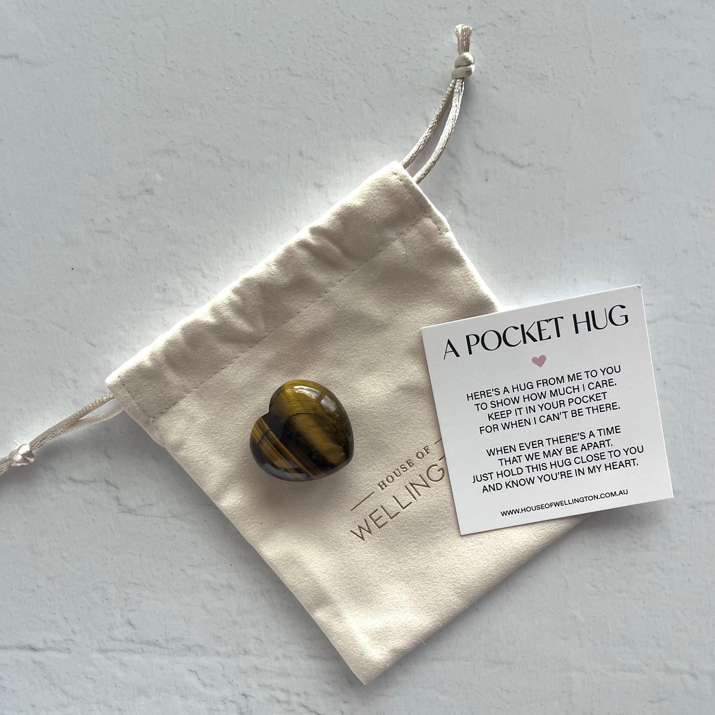 Pocket Hug - Tiger's Eye