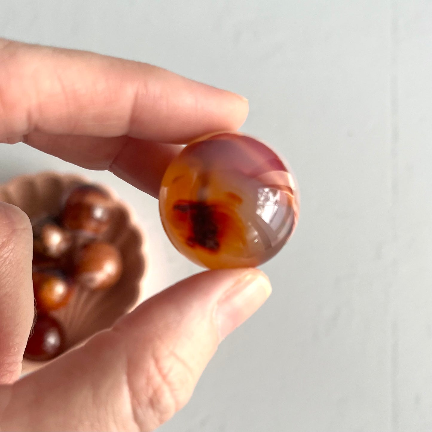 Carnelian Spheres (Small)