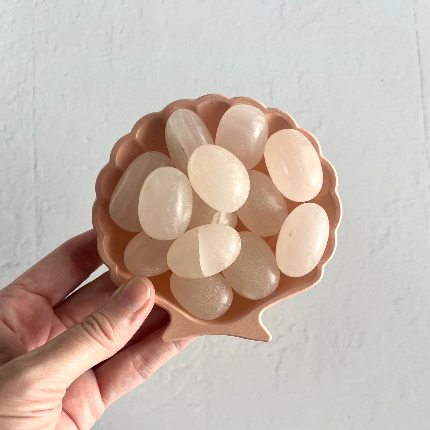 Pink Mangano Calcite Tumbles