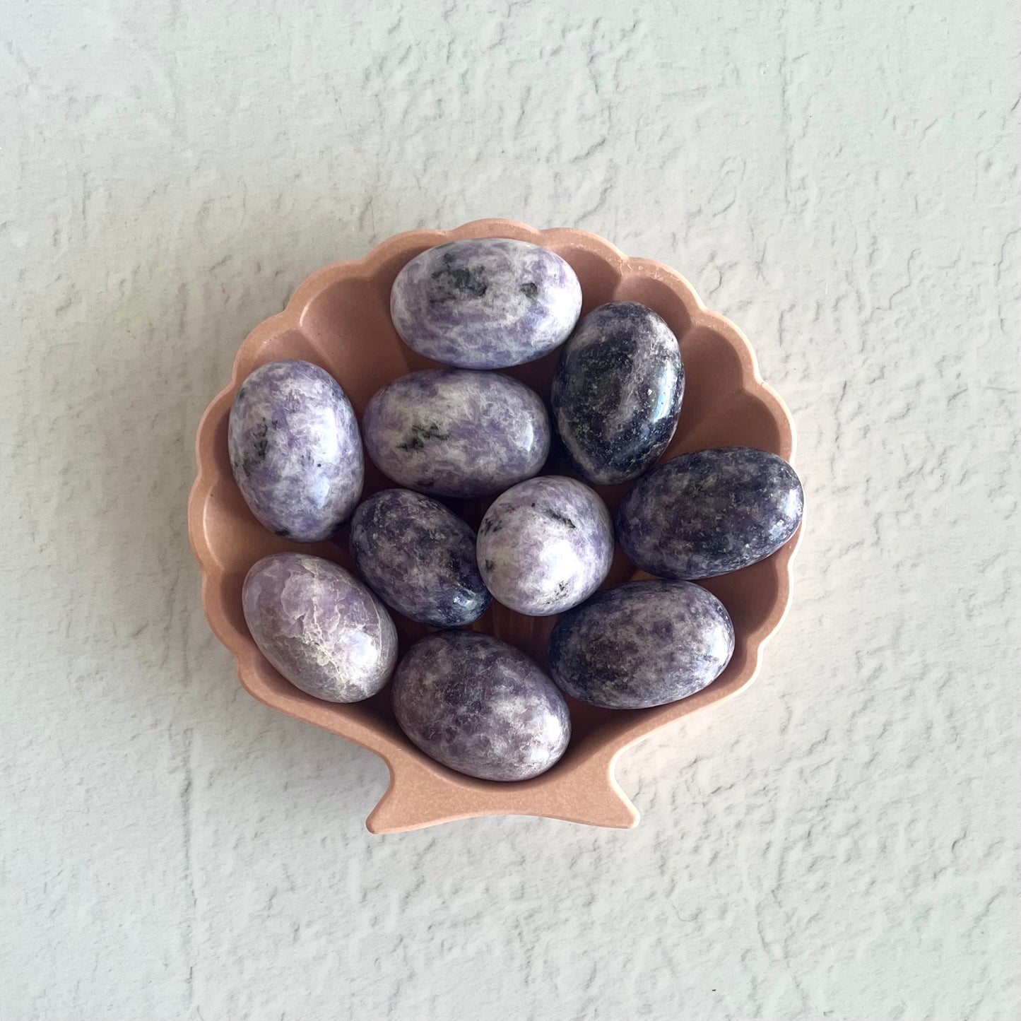 Lepidolite Tumbles