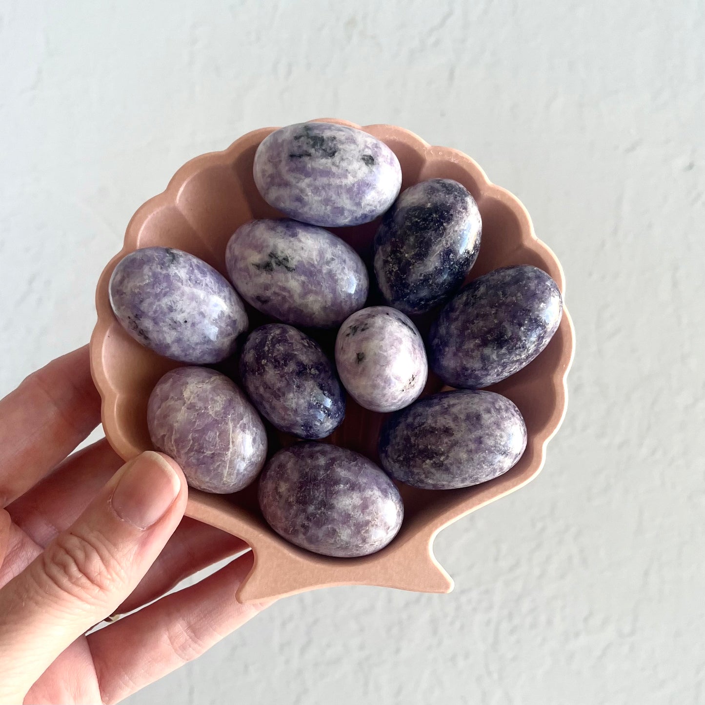 Lepidolite Tumbles