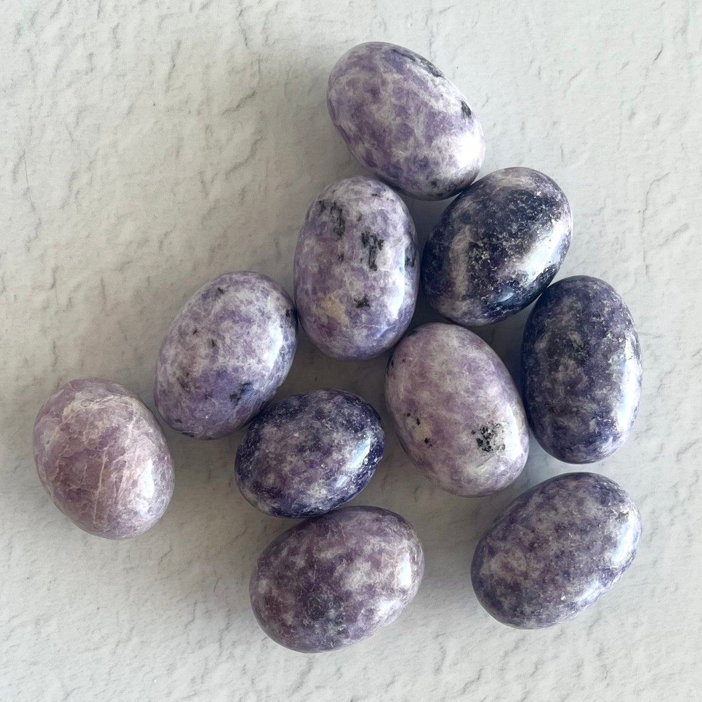Lepidolite Tumbles