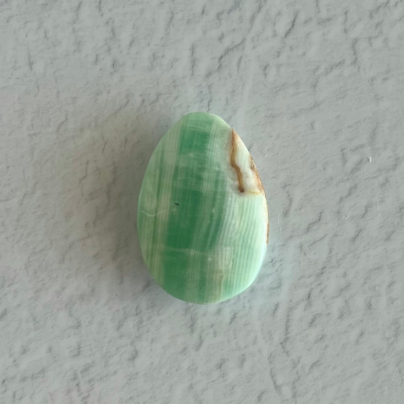 Caribbean Calcite Palm Stone #2 / 28g