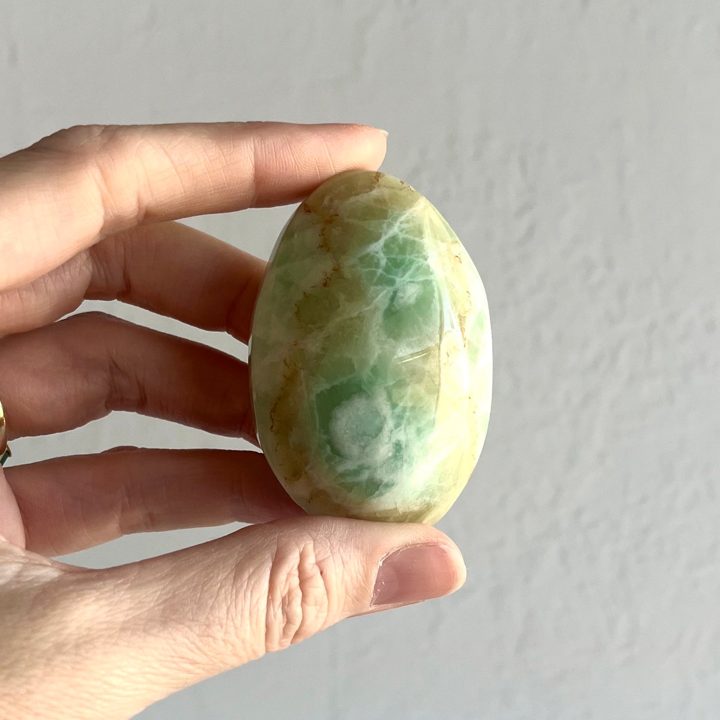Caribbean Calcite Palm Stone #3