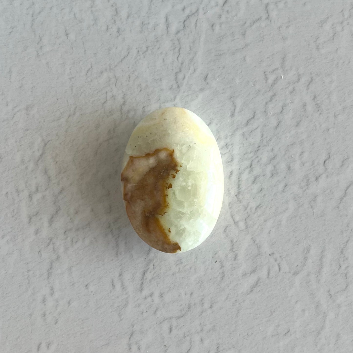 Caribbean Calcite Palm Stone #7 / 56g