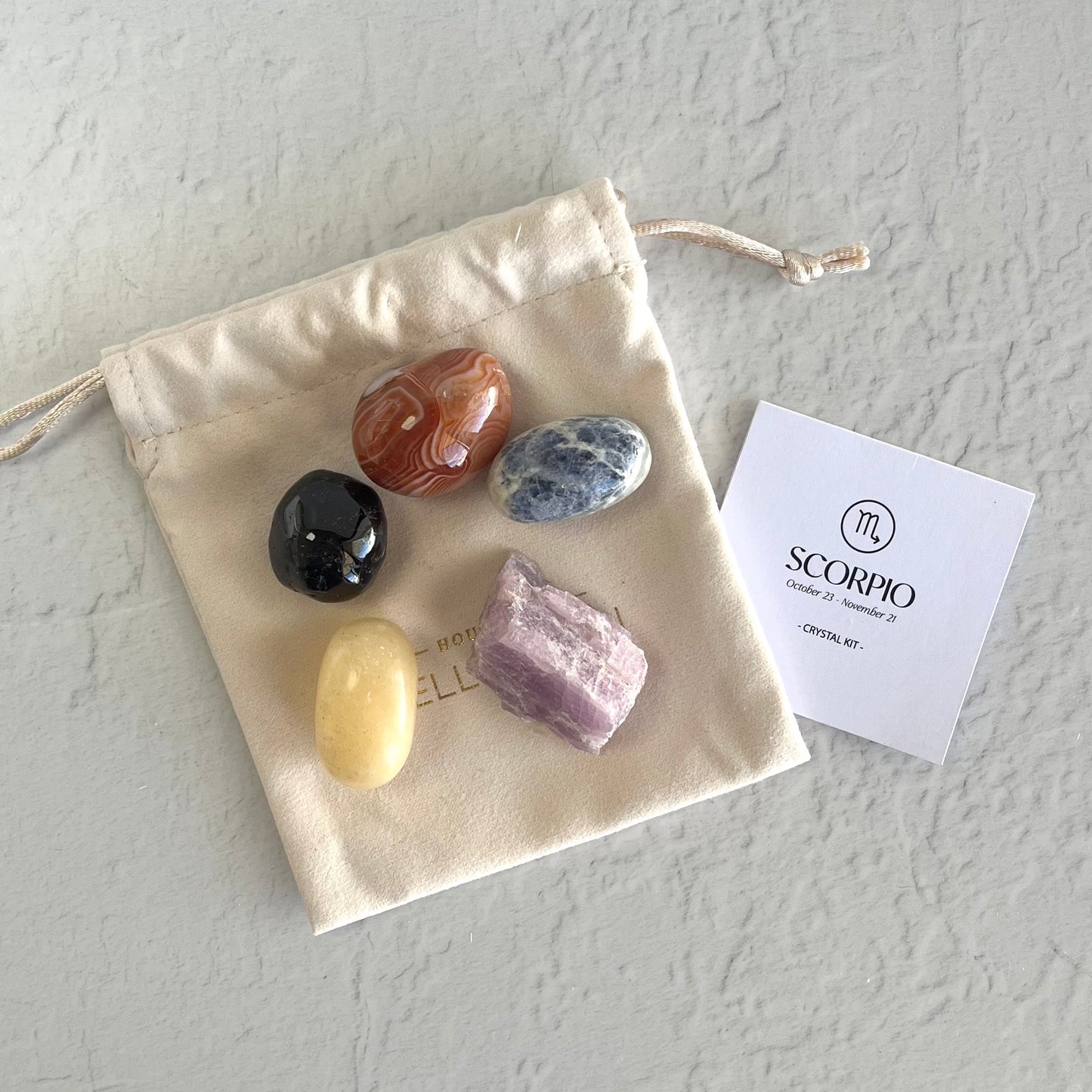 Zodiac Crystal Kit - Scorpio
