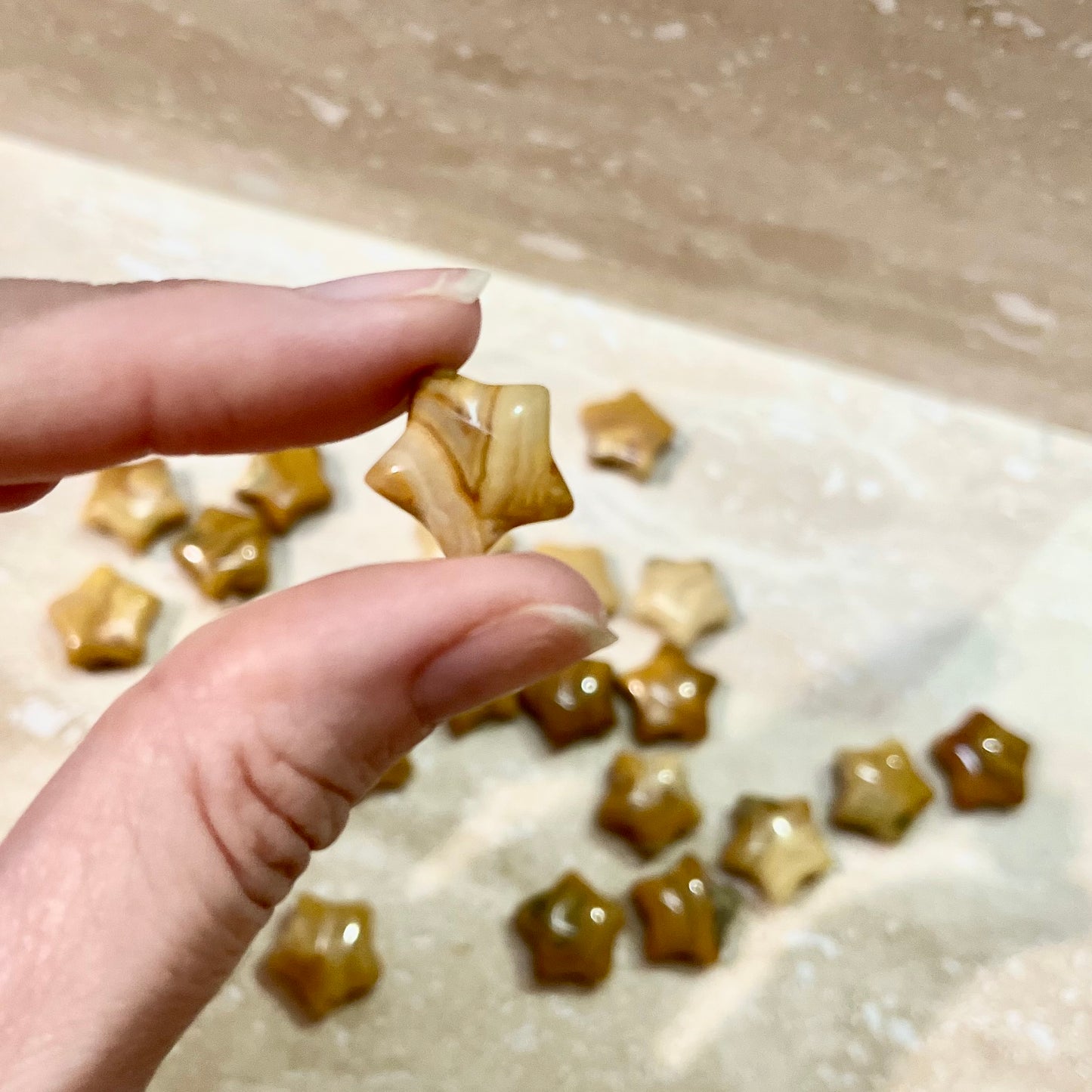 Crazy Lace Agate Mini Star