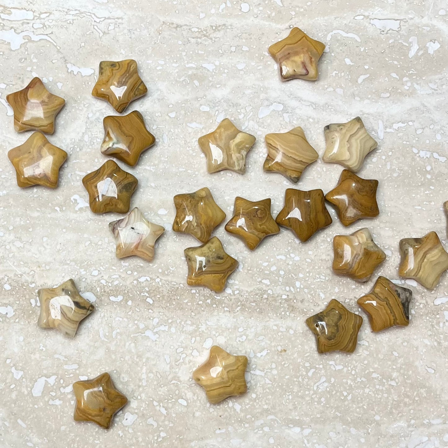 Crazy Lace Agate Mini Star