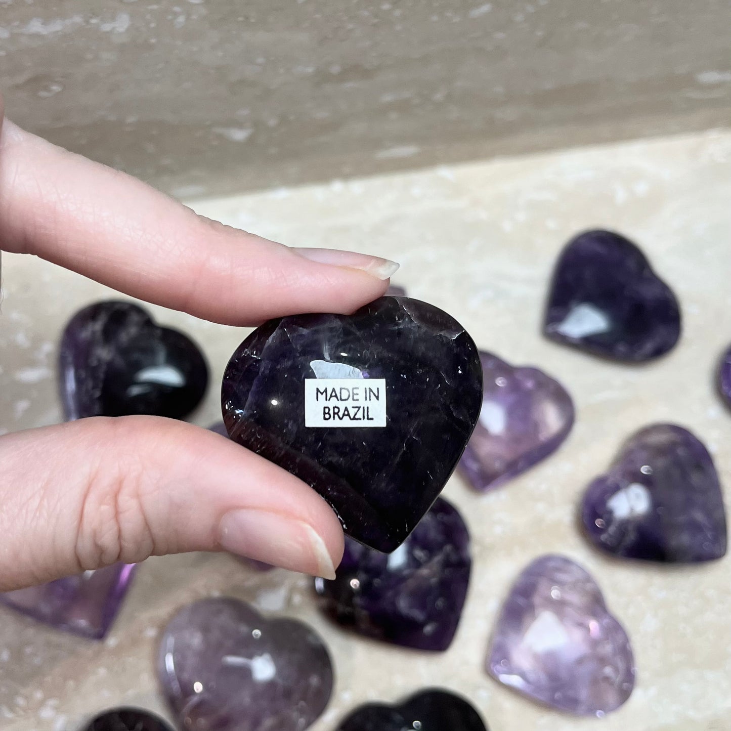 Amethyst Hearts
