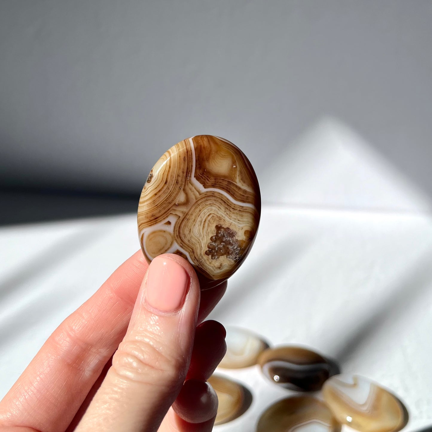 Worry Stone - Banded Agate