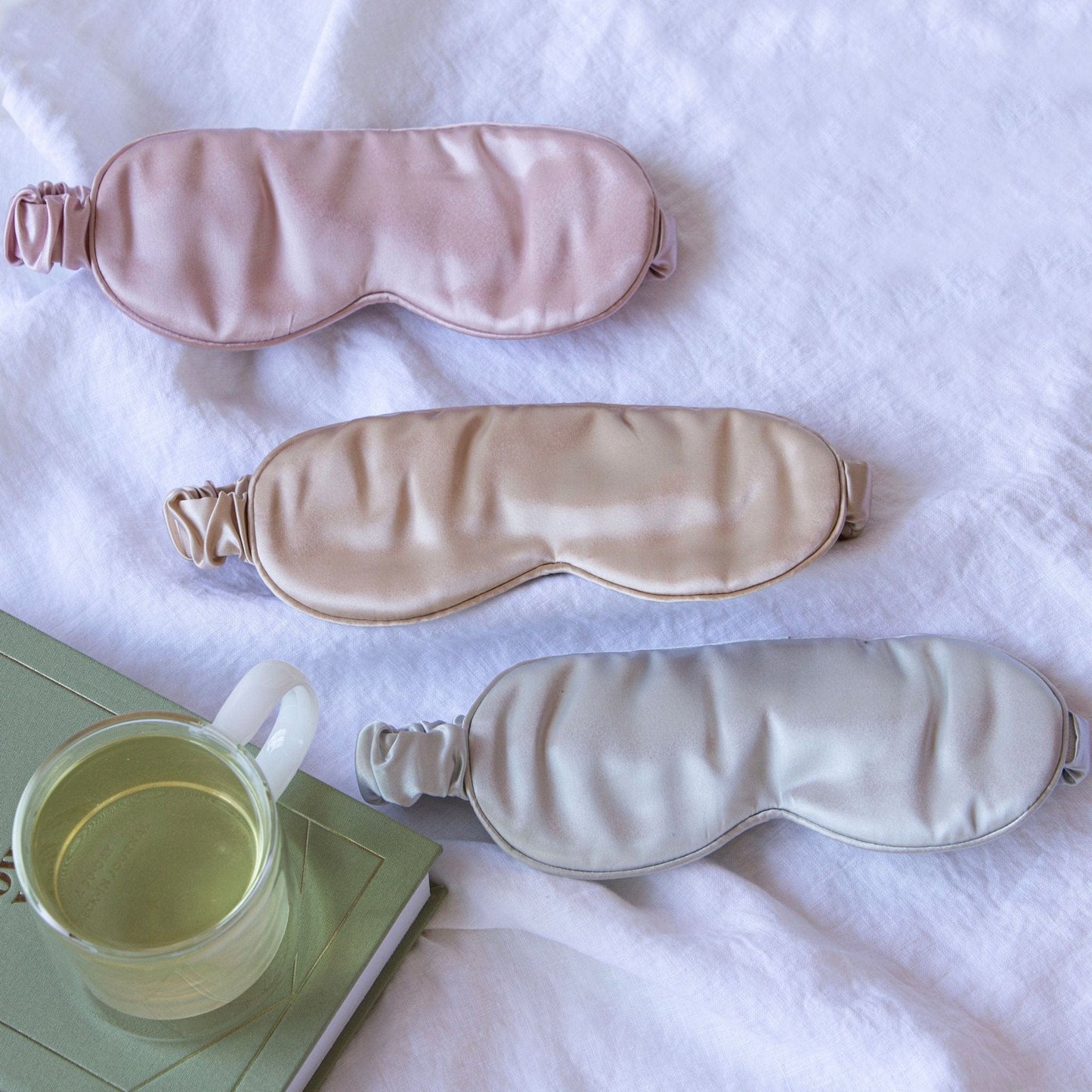 Silk Spa Eye Mask - Golden Sand
