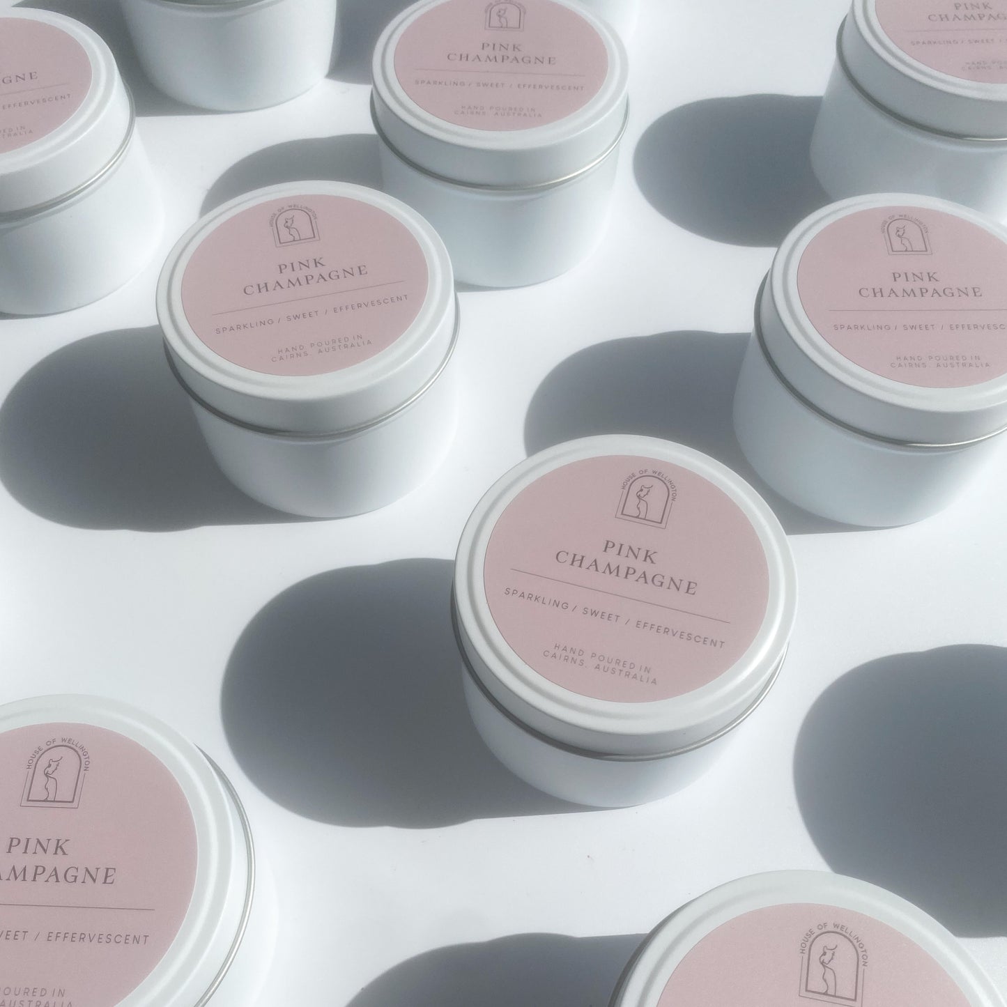 Pink Champagne Travel Tin