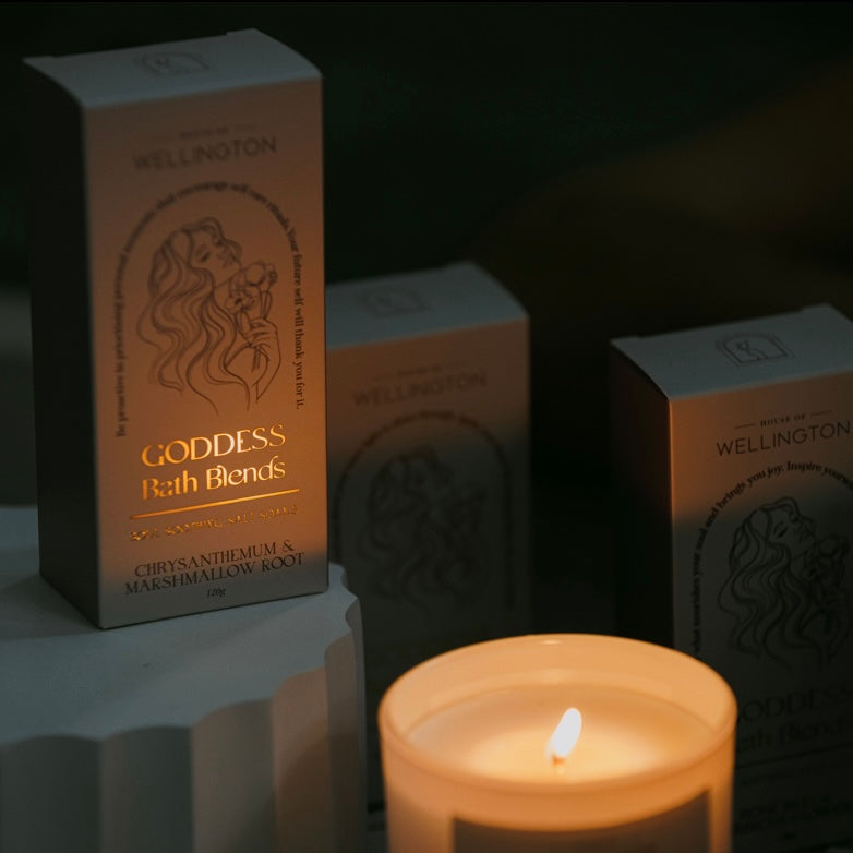 Chrysanthemum & Marshmallow Root Goddess Bath Blend