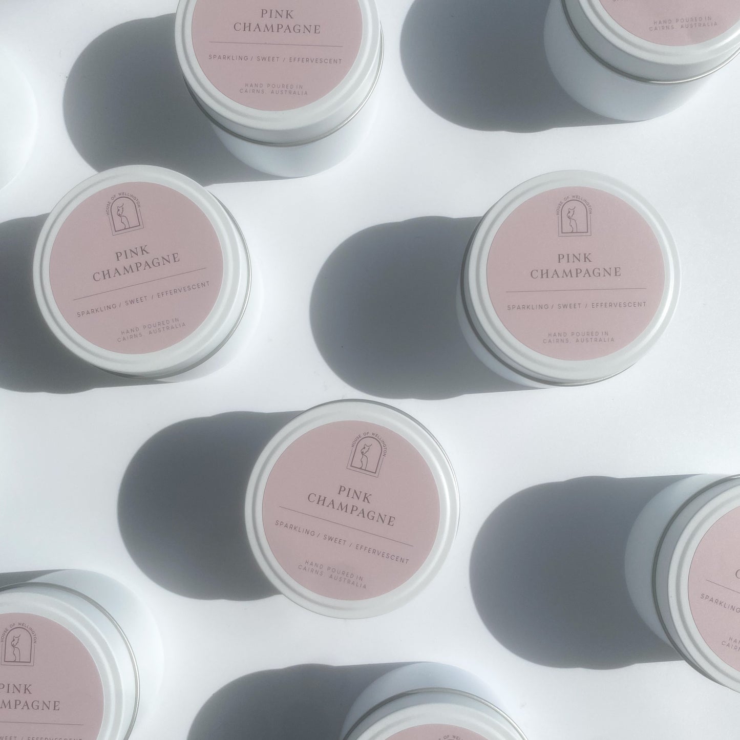 Pink Champagne Travel Tin