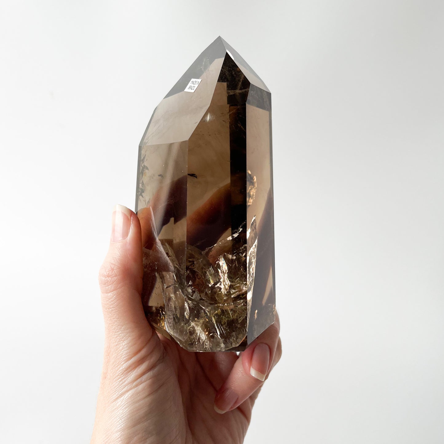 Smoky Quartz Tower with phantom (gem qual) / 640g