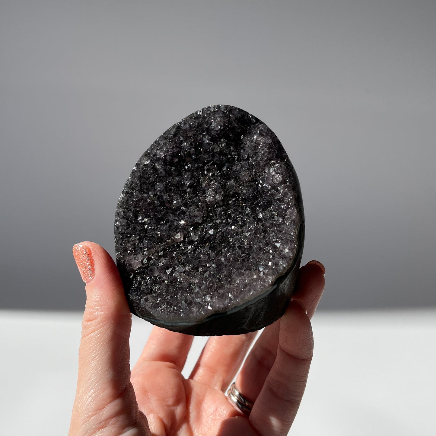 Black Galaxy Amethyst / 383g