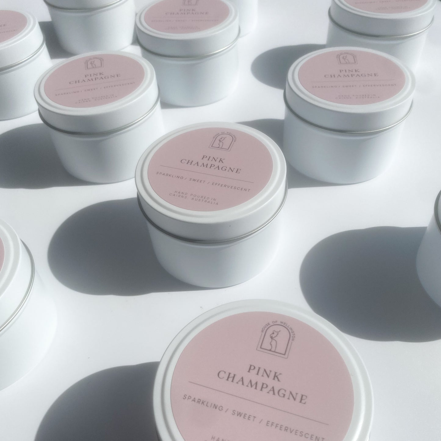 Pink Champagne Travel Tin