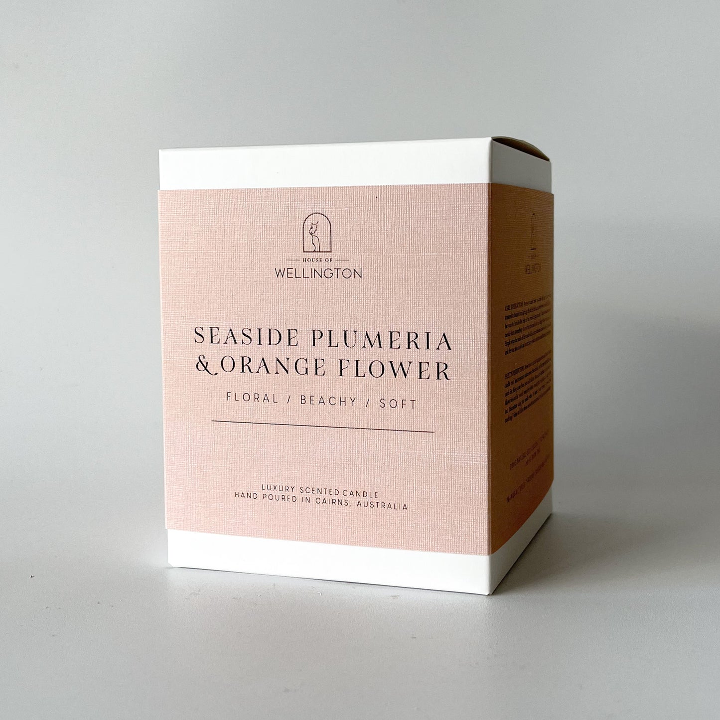 Seaside Plumeria & Orange Flower Large Candle